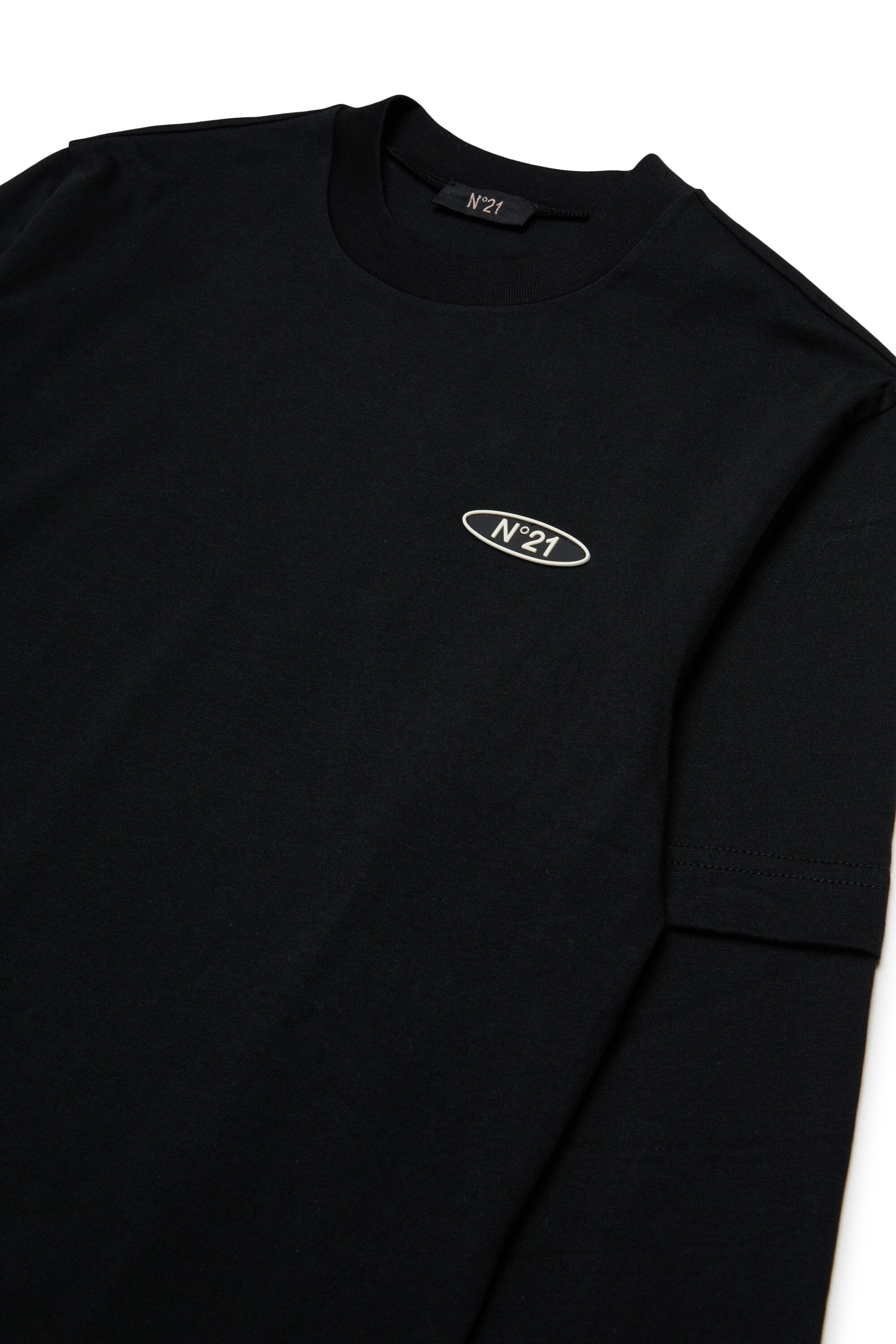 Camiseta de manga larga con logo