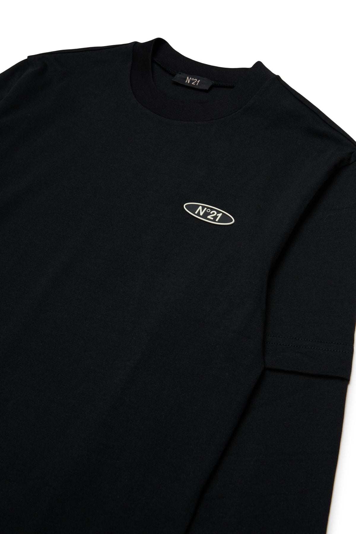 Camiseta de manga larga con logo