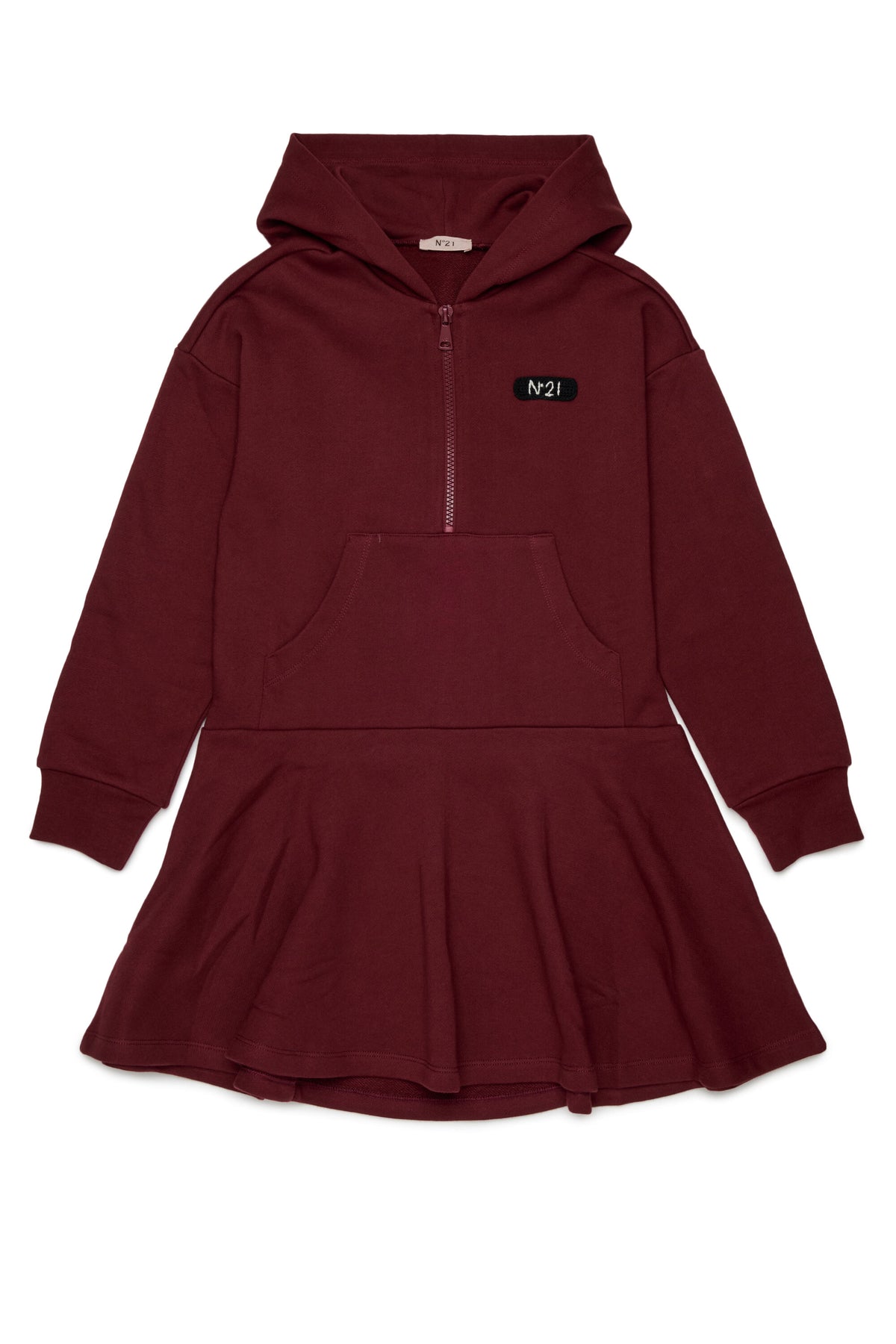 Vestido de felpa con logo