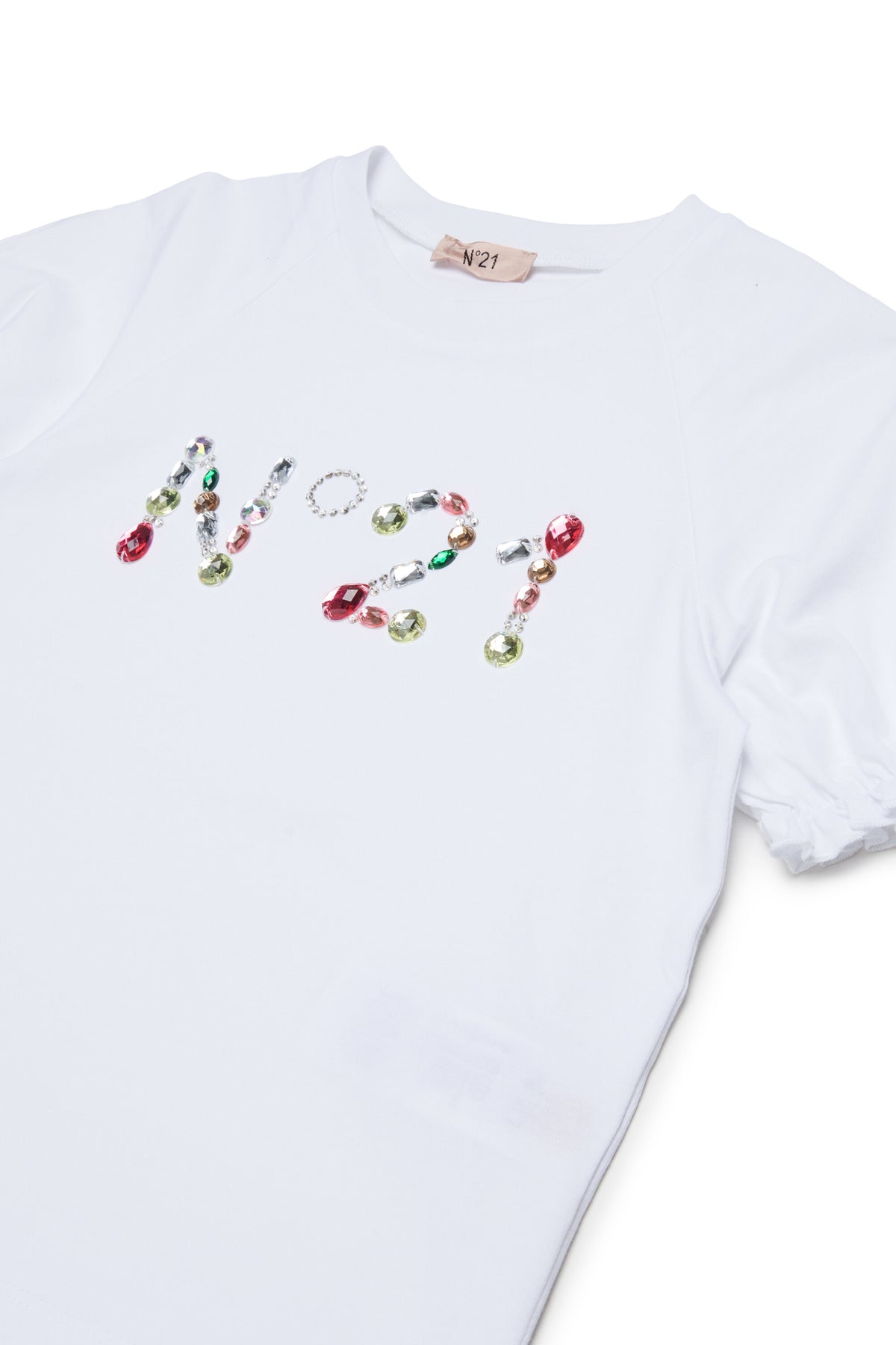 Camiseta con logo joya