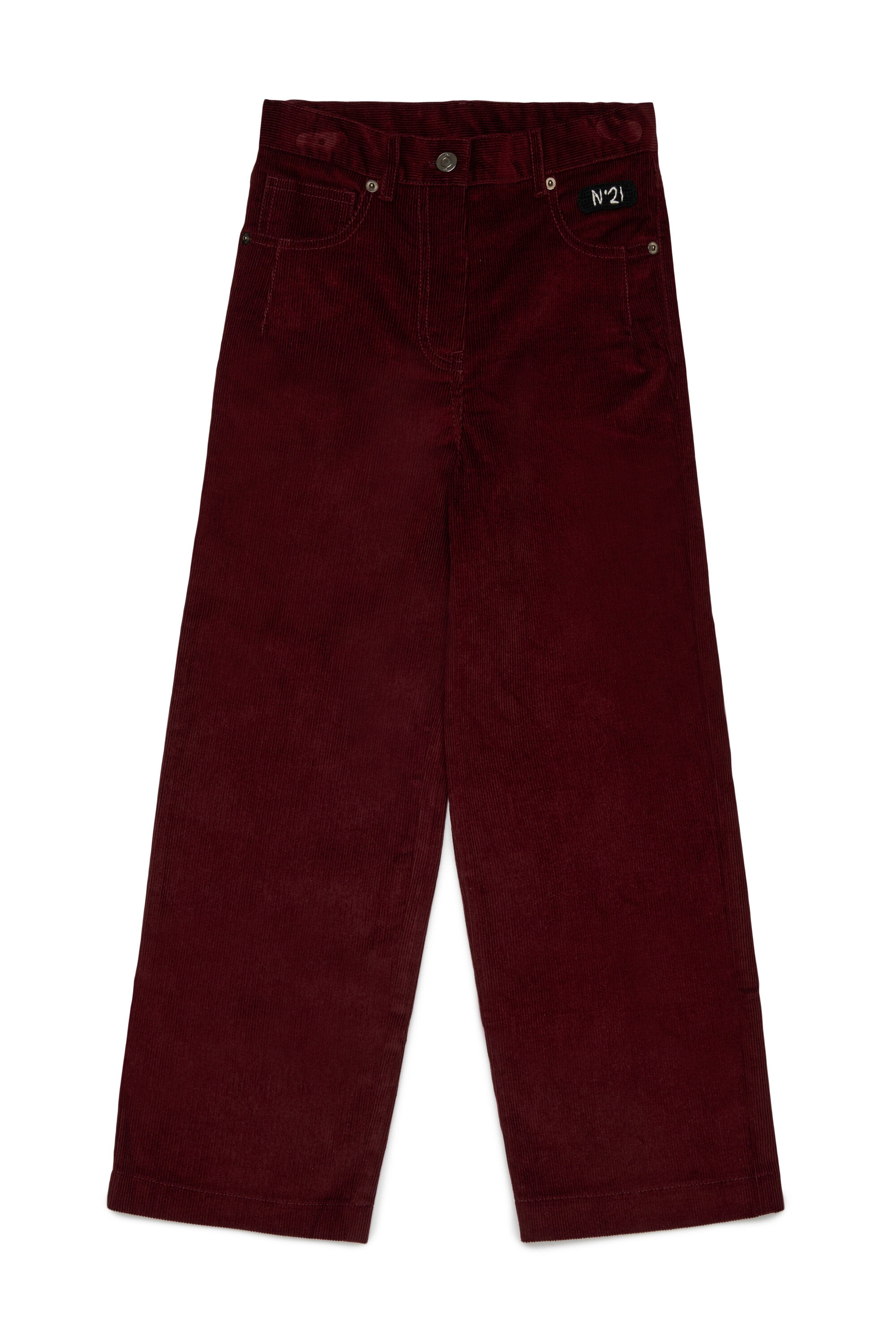 Pantalones de pana con logo