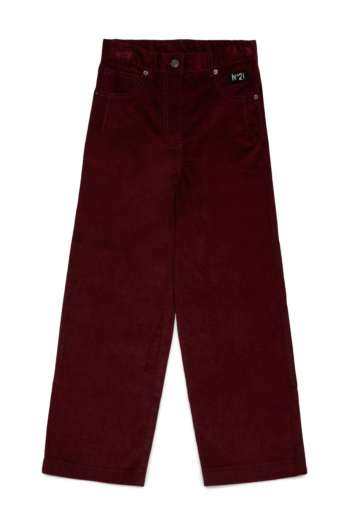 Pantalones de pana con logo