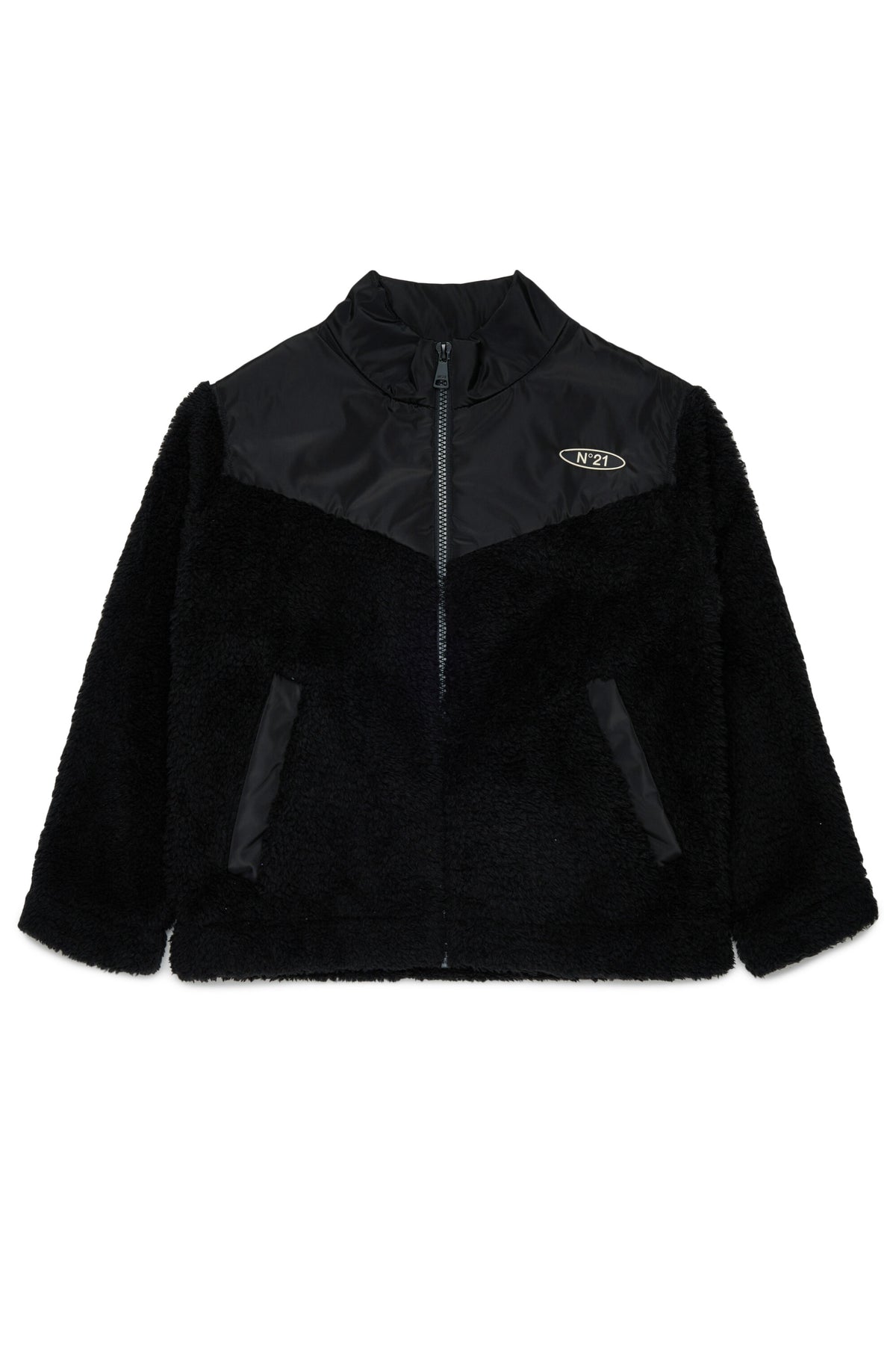 Sudadera con cremallera y logo