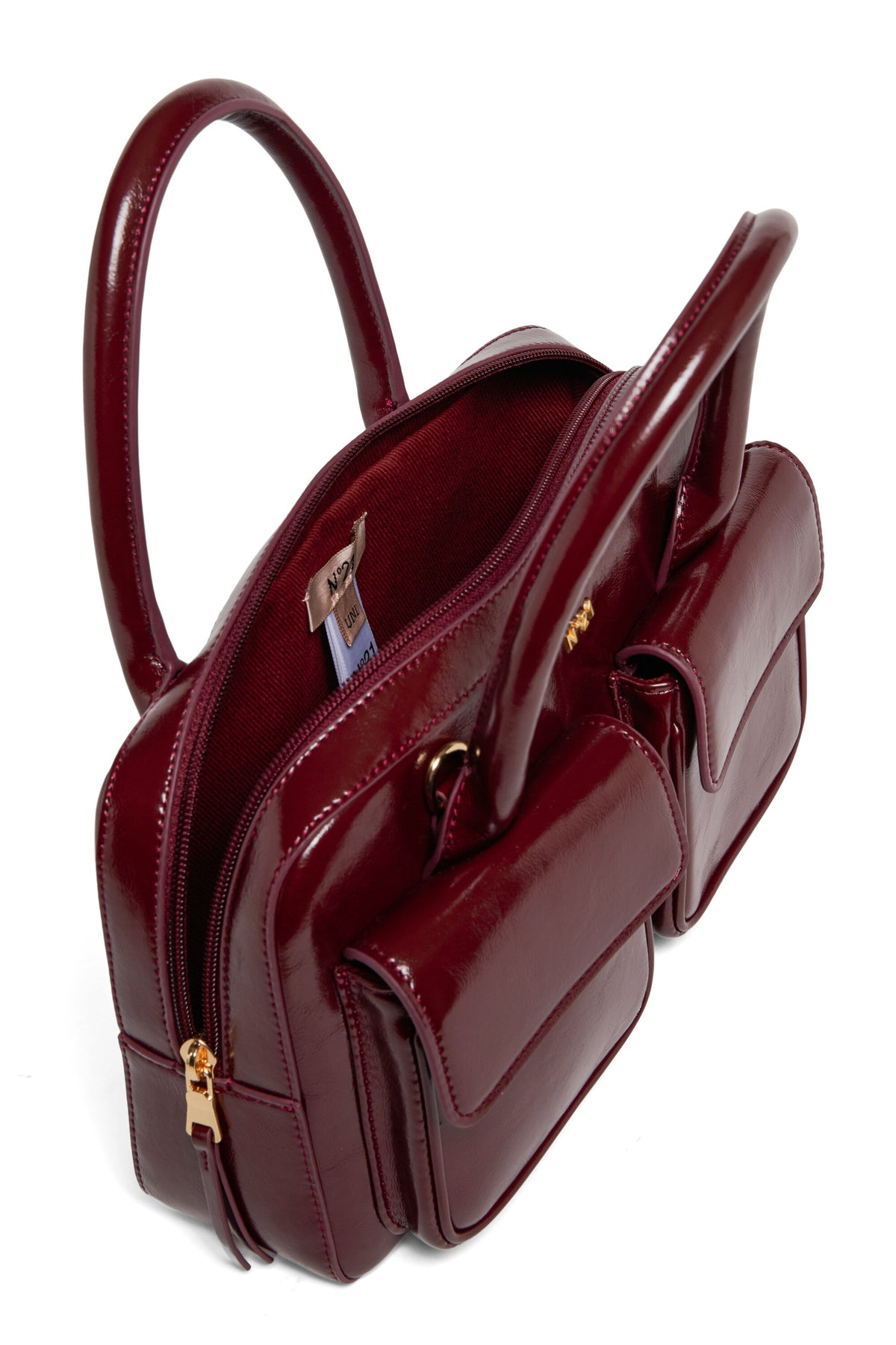 Bolso bandolera con doble bolsillo delantero