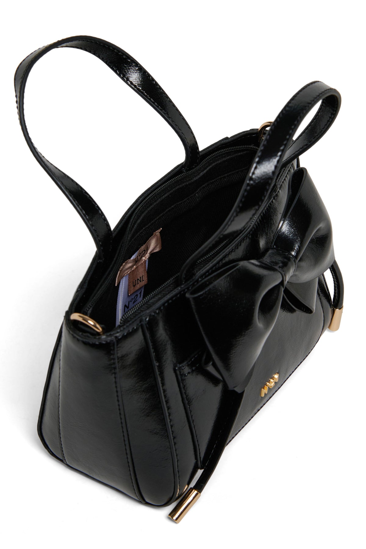 Bolso bandolera con maxi lazo