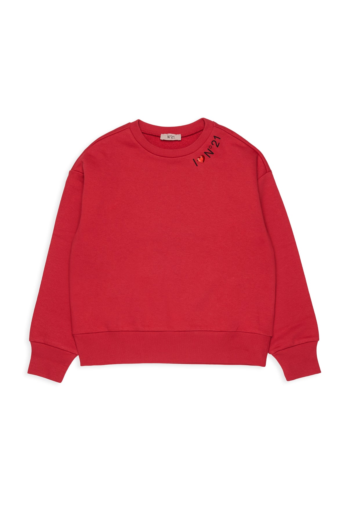 Crew-neck sweatshirt with logo