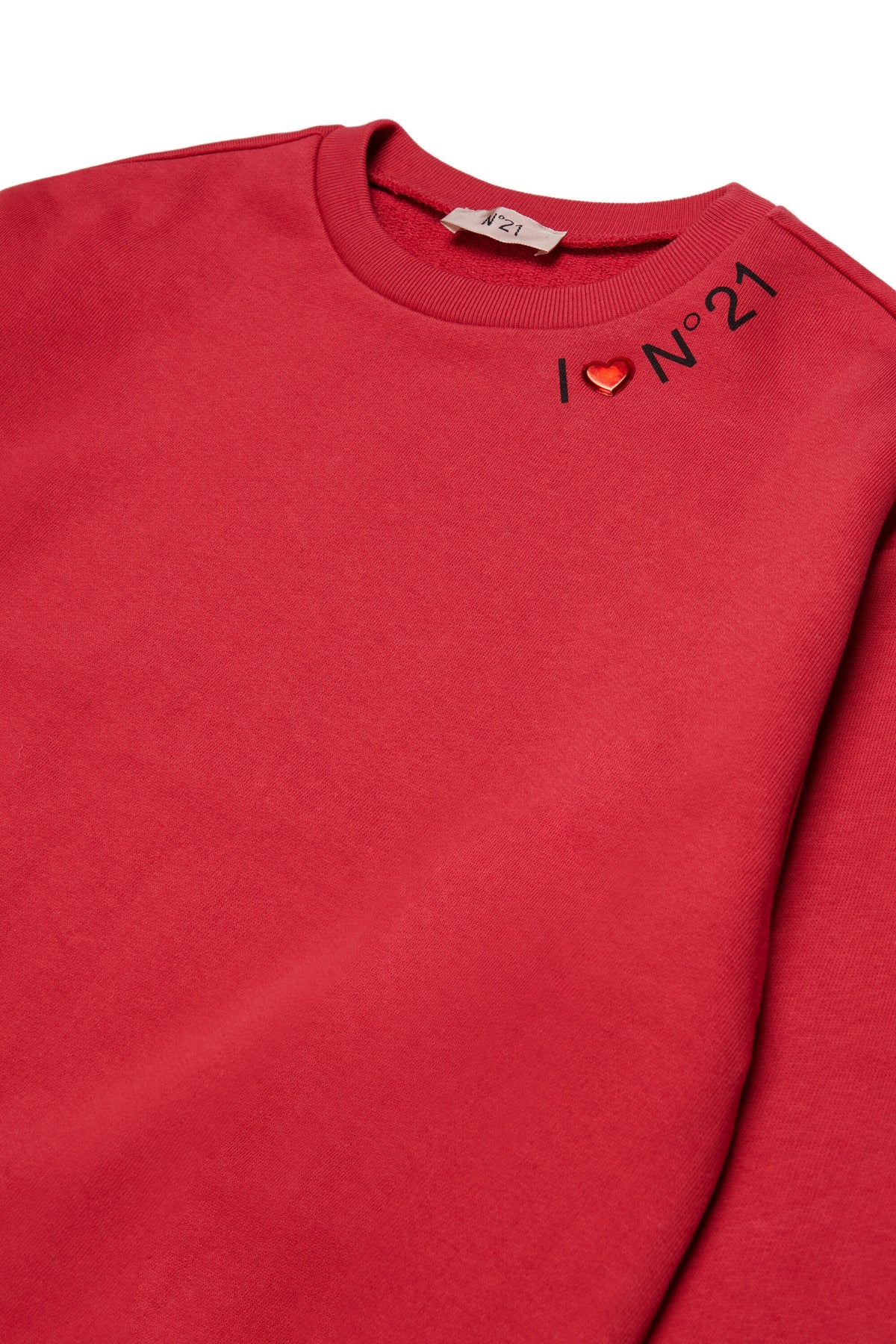 Crew-neck sweatshirt with logo