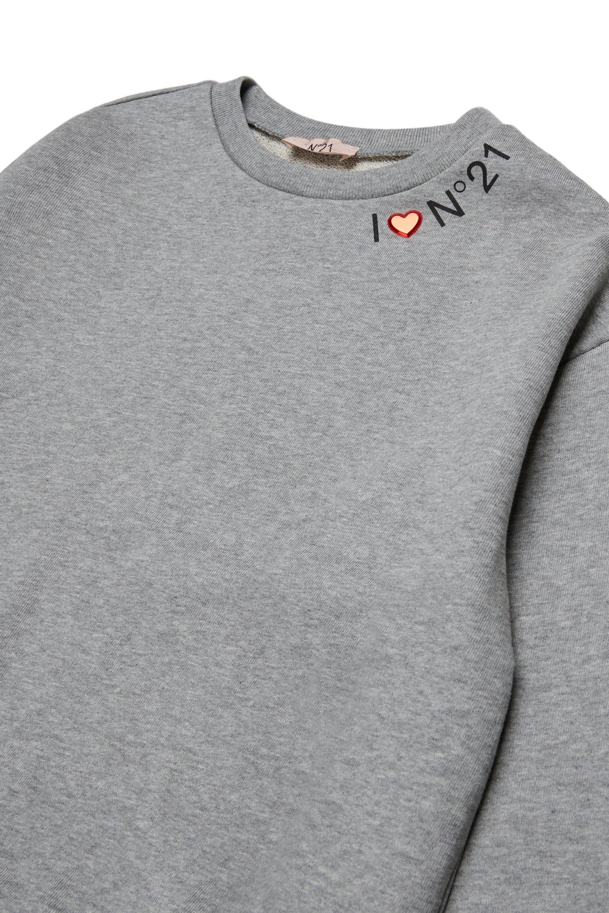 Sudadera de cuello redondo con logo