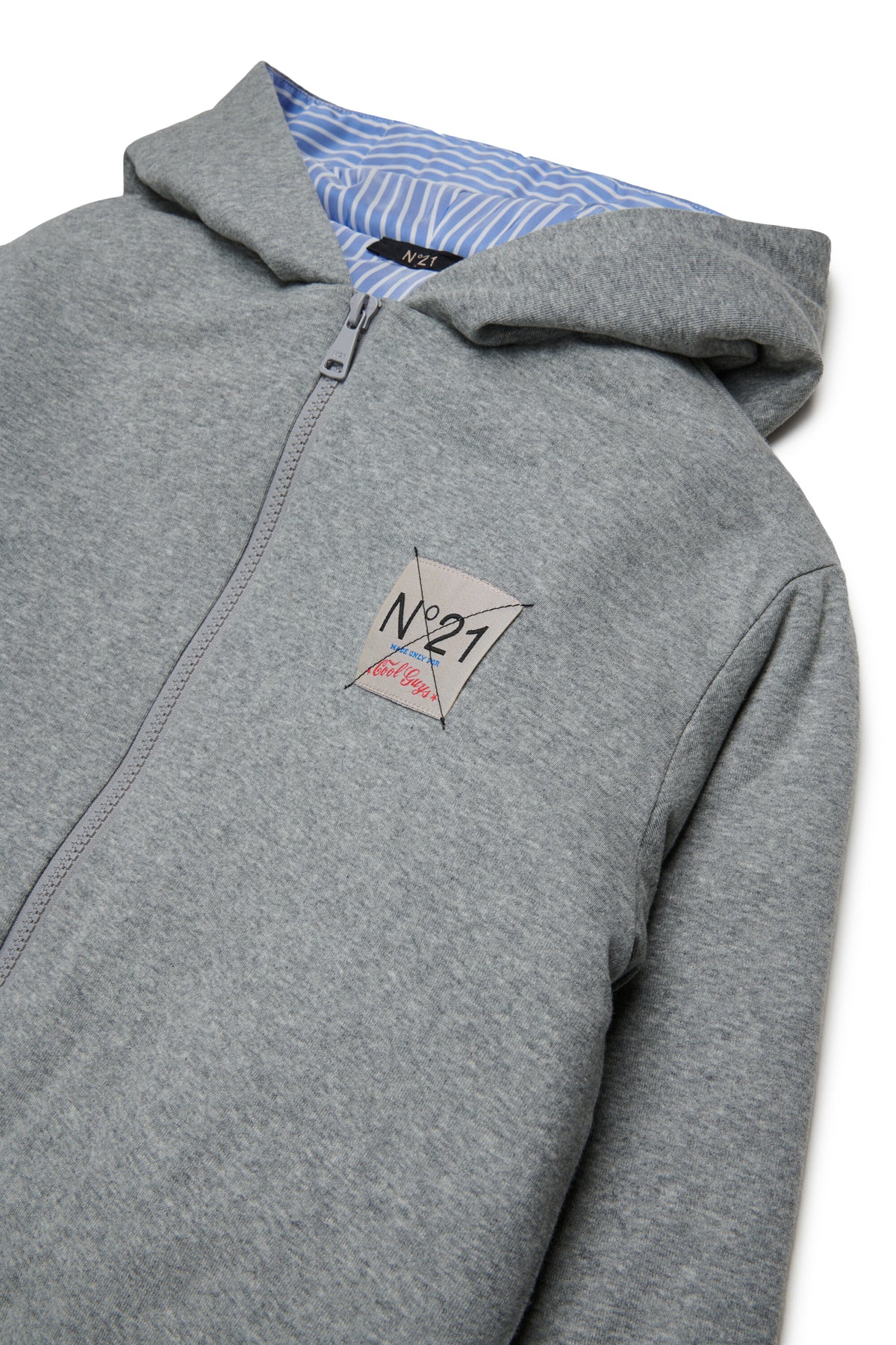 Sudadera con cremallera y logo