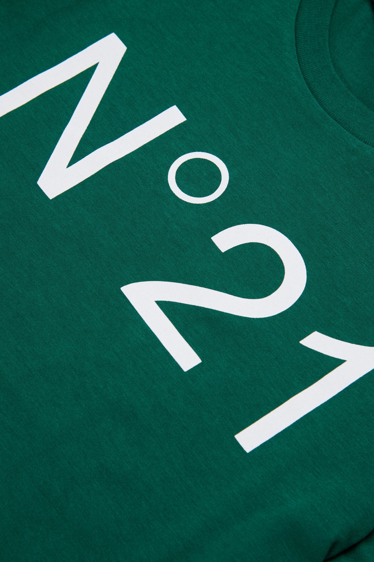 Camiseta de jersey con logotipo