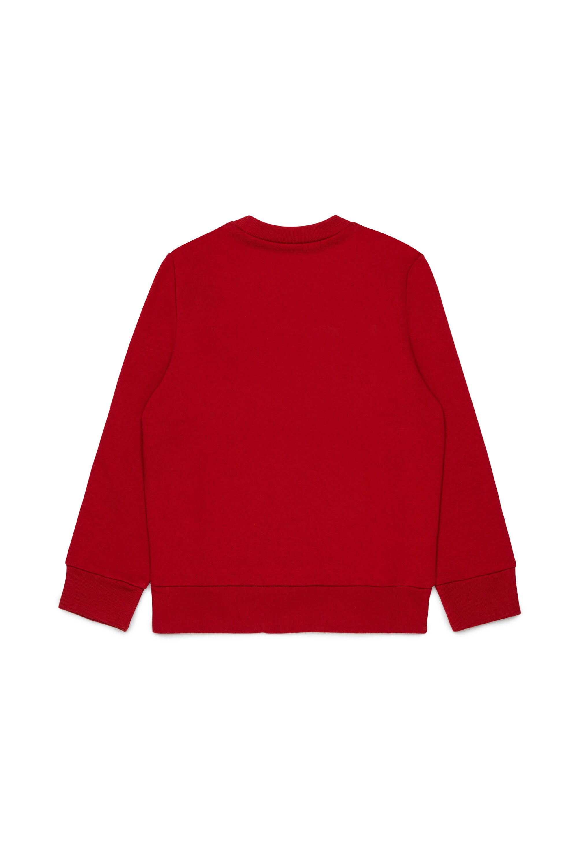 Sudadera de algodón con cuello redondo y logotipo