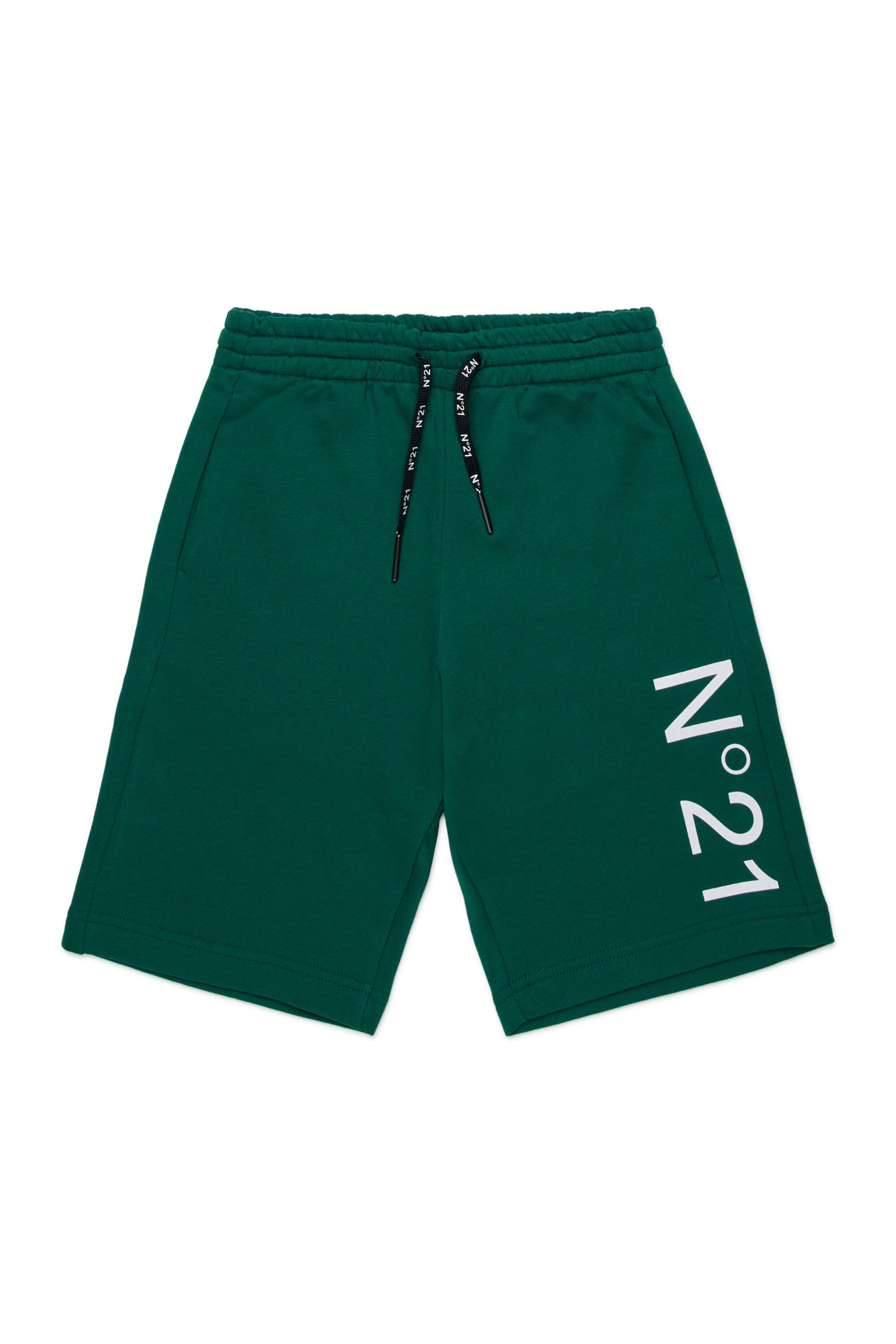 Pantalones cortos de felpa con logotipo