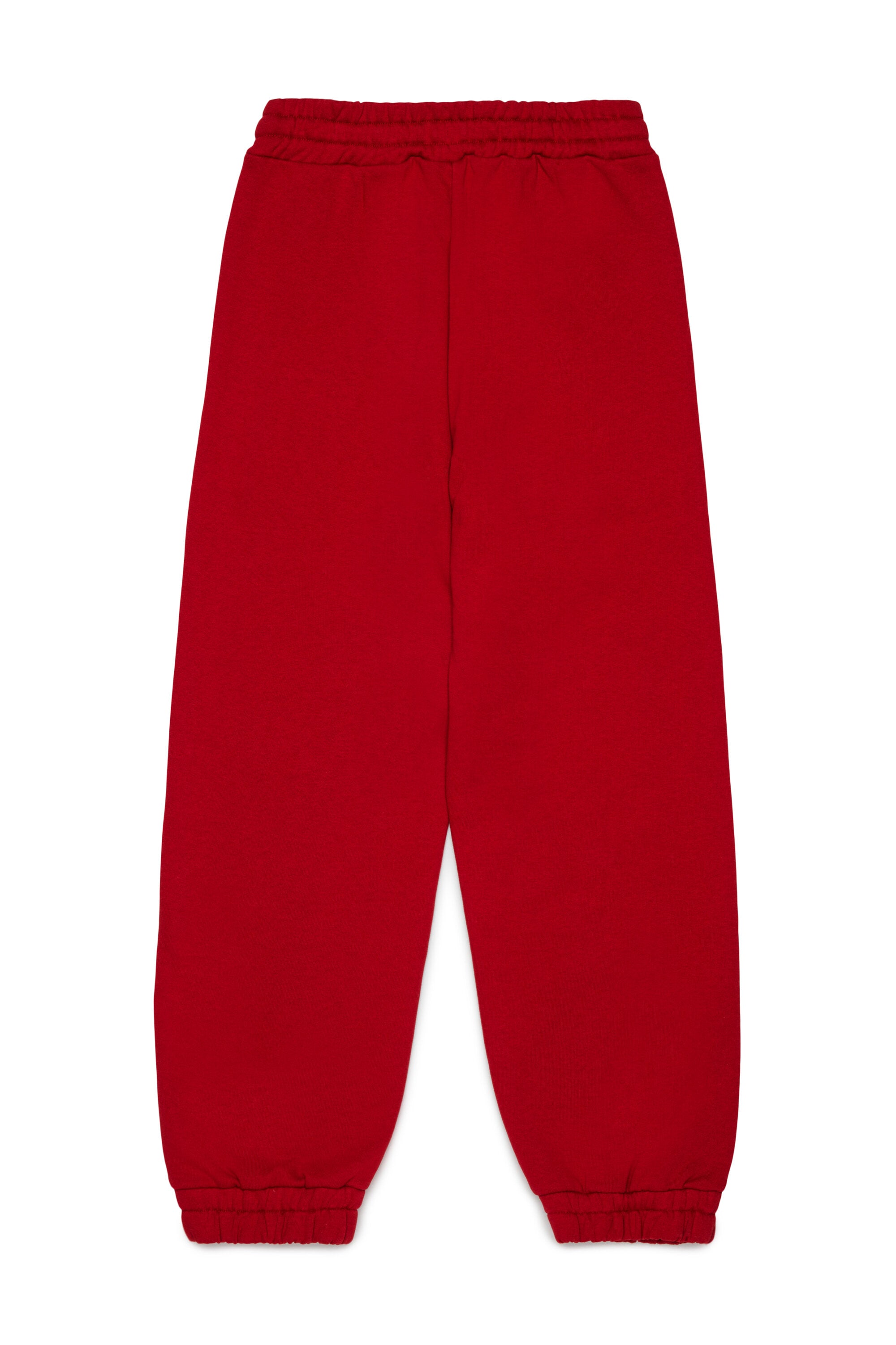 Pantalones de felpa rosa con logotipo