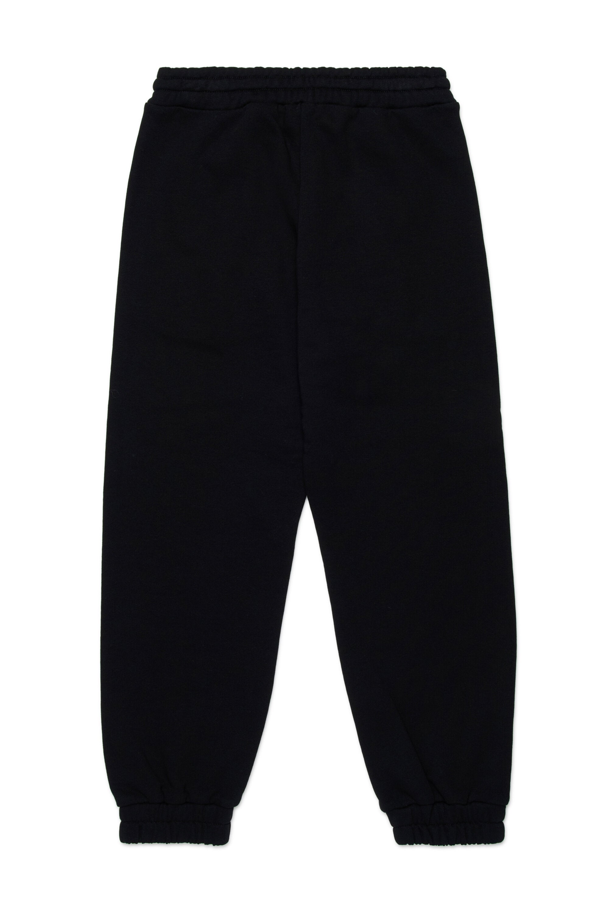 Pantalones de felpa rosa con logotipo