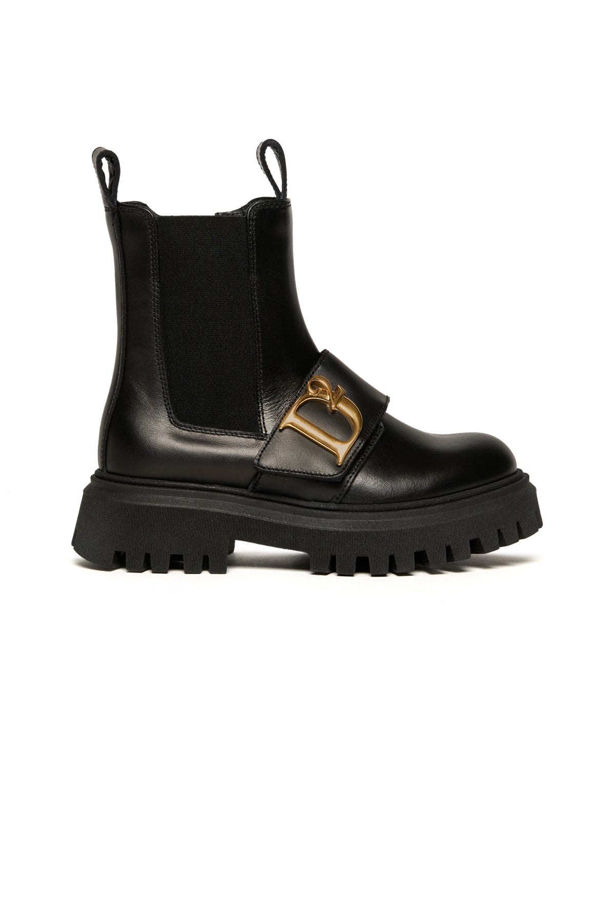 Leather Chelsea Statement boots