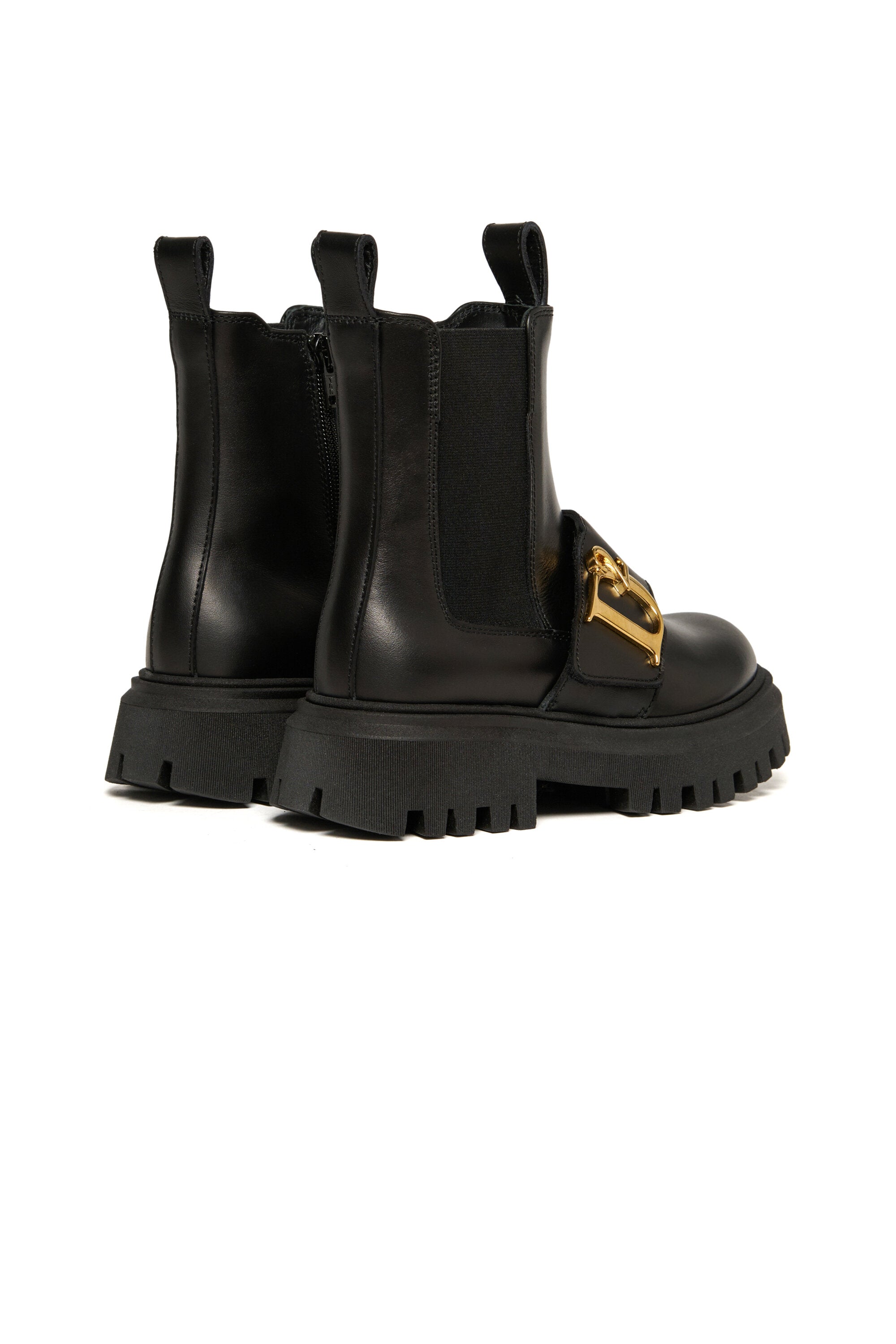 Leather Chelsea Statement boots