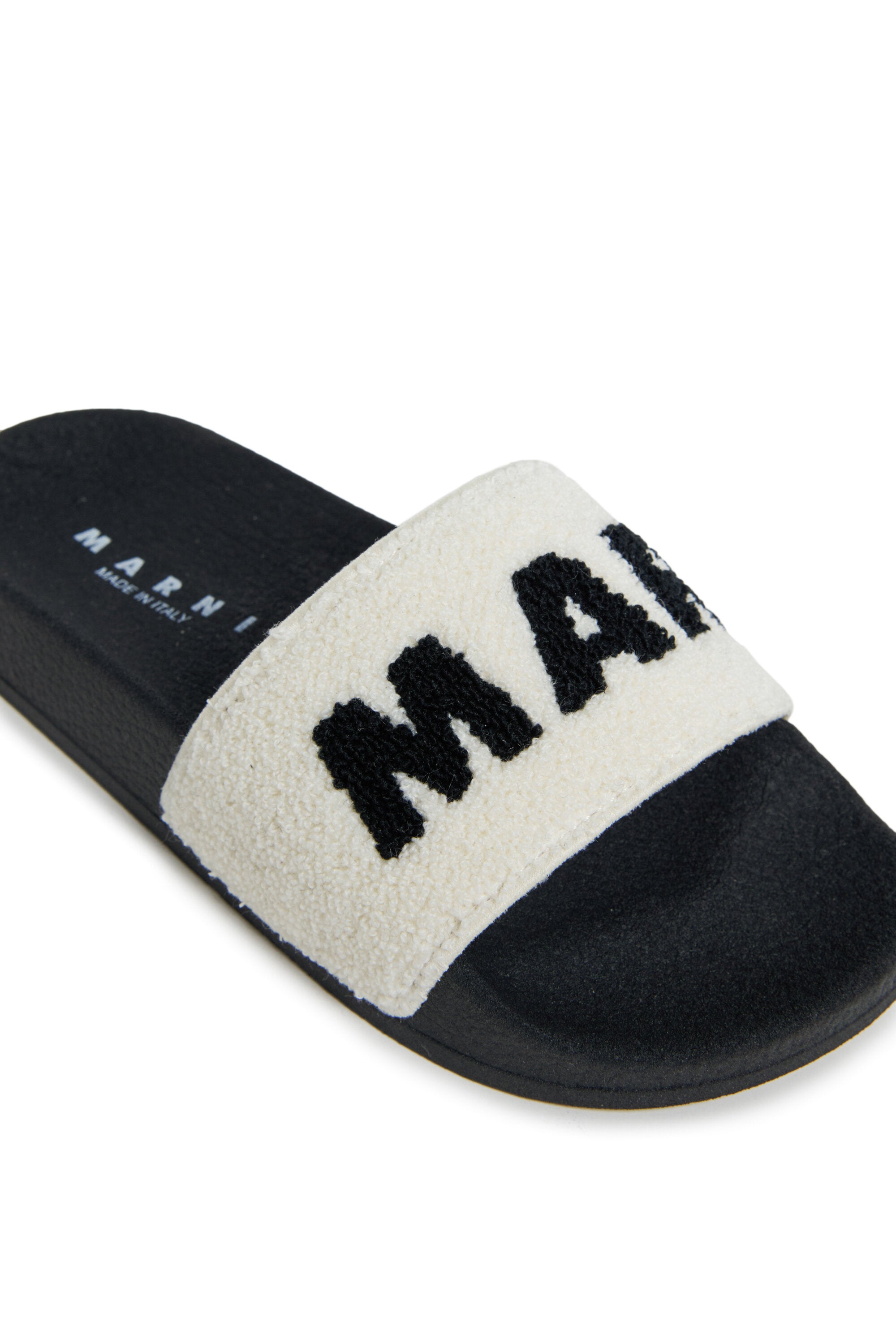 Chanclas slip esponjosas con logotipo maxi