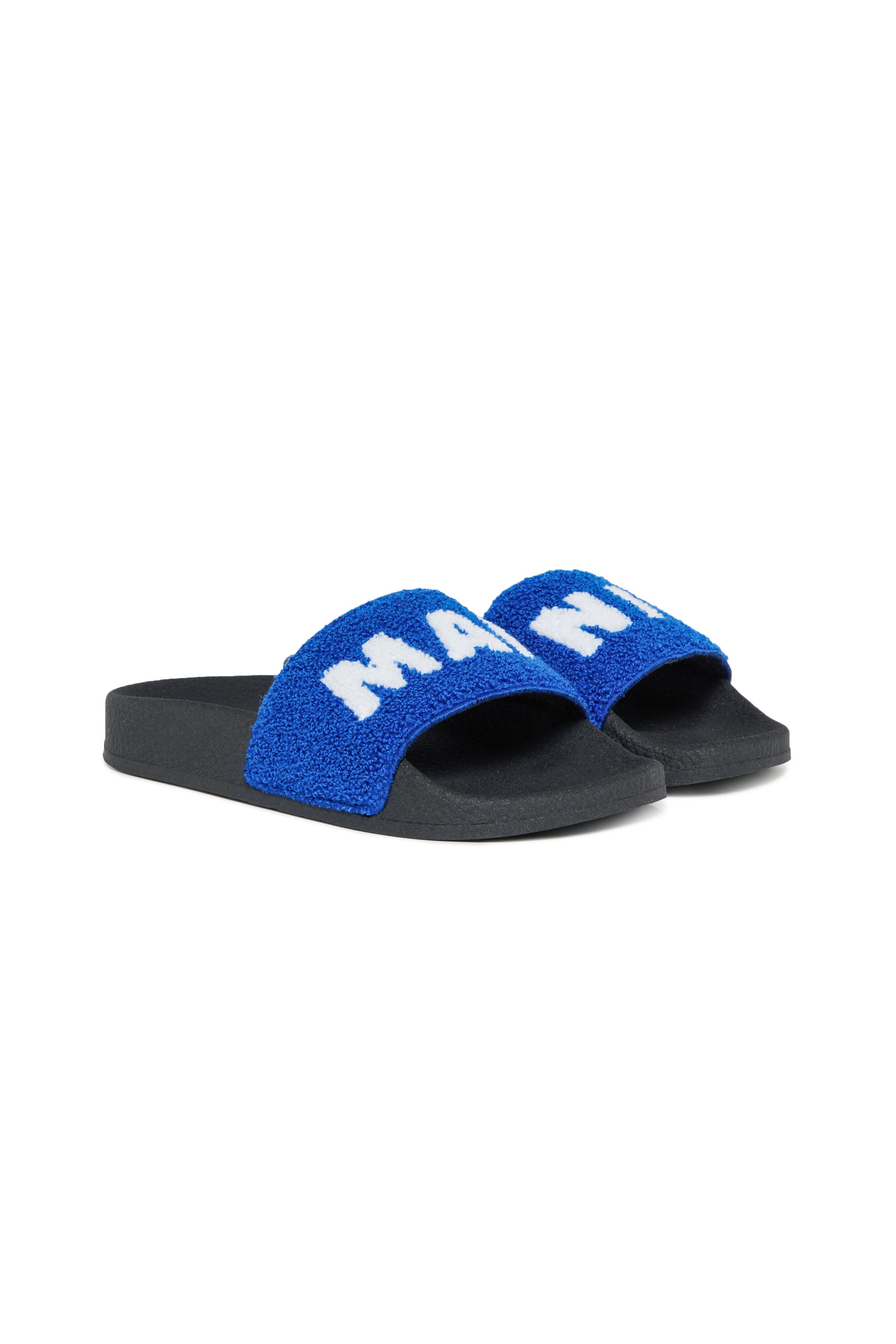 Chanclas slip esponjosas con logotipo maxi