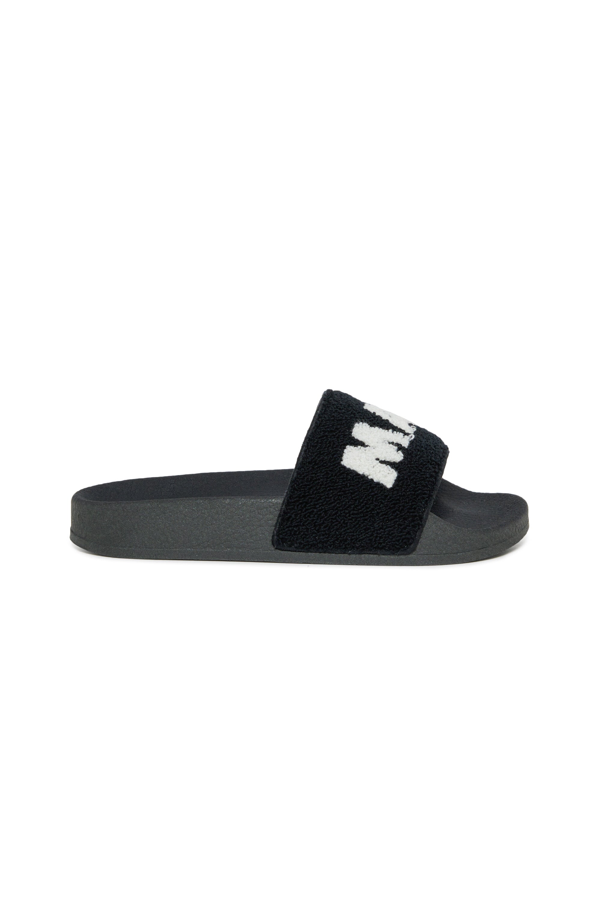 Chanclas slip esponjosas con logotipo maxi