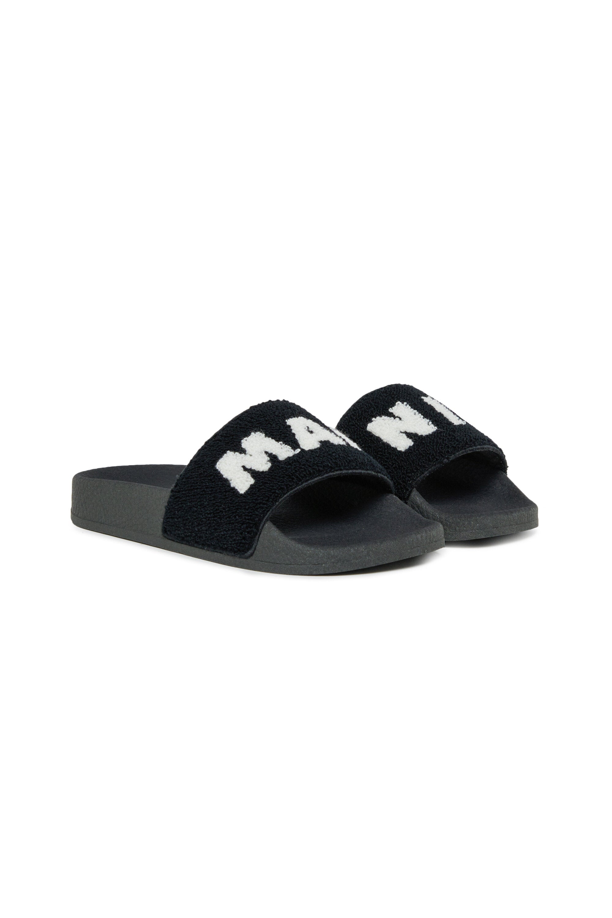 Chanclas slip esponjosas con logotipo maxi