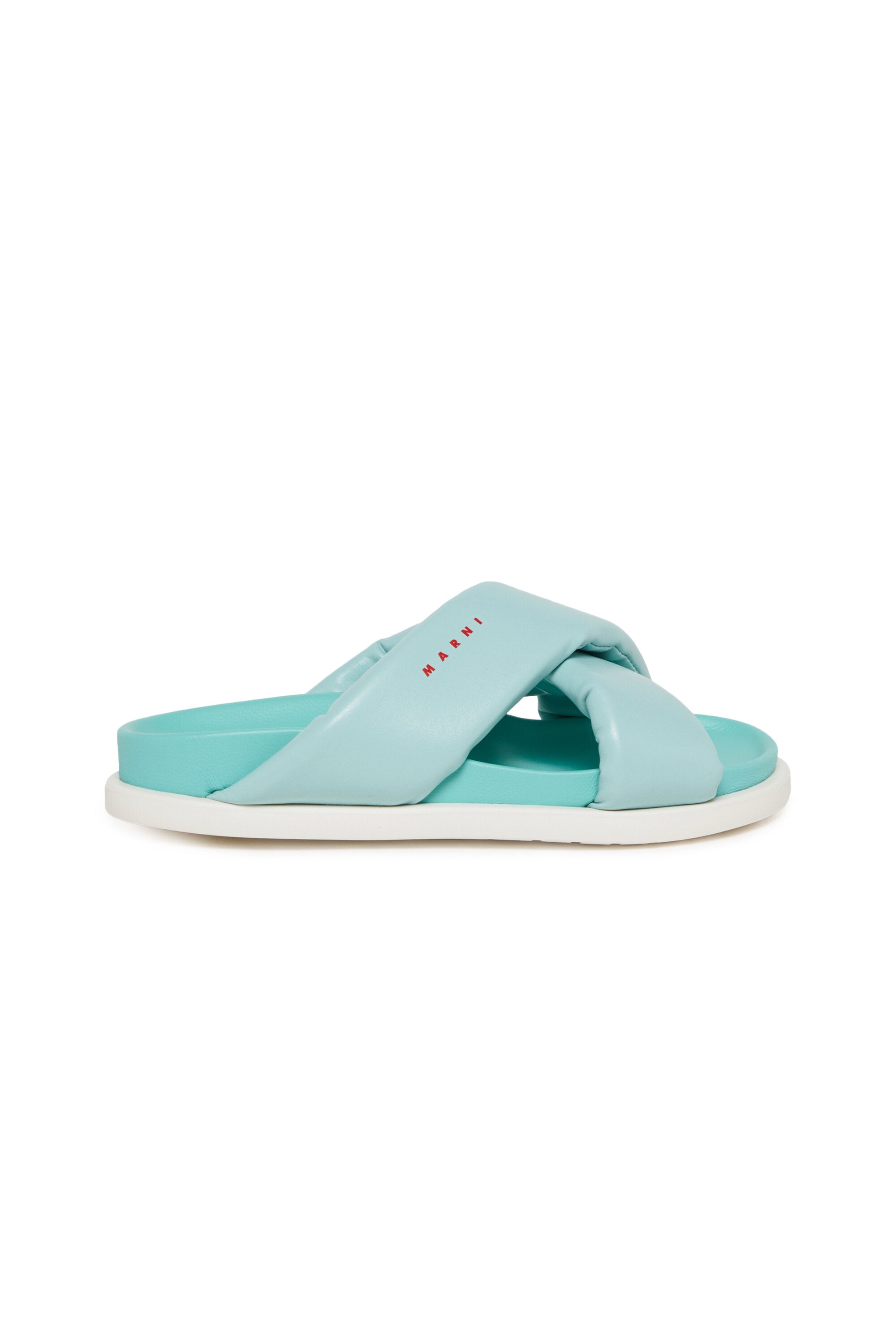 Chanclas fussbett cruzadas puffy