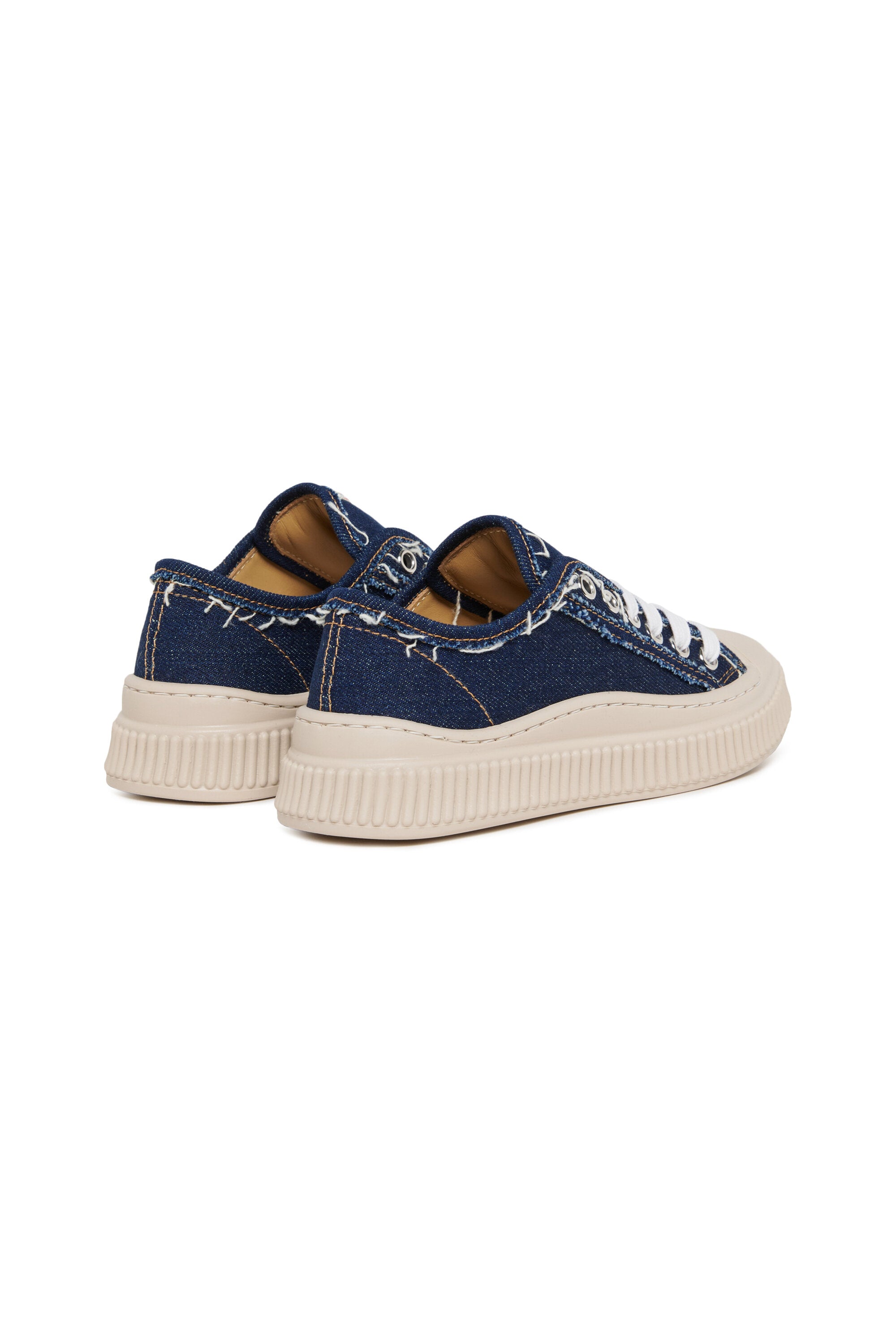 Zapatillas bajas Pablo en denim con parche