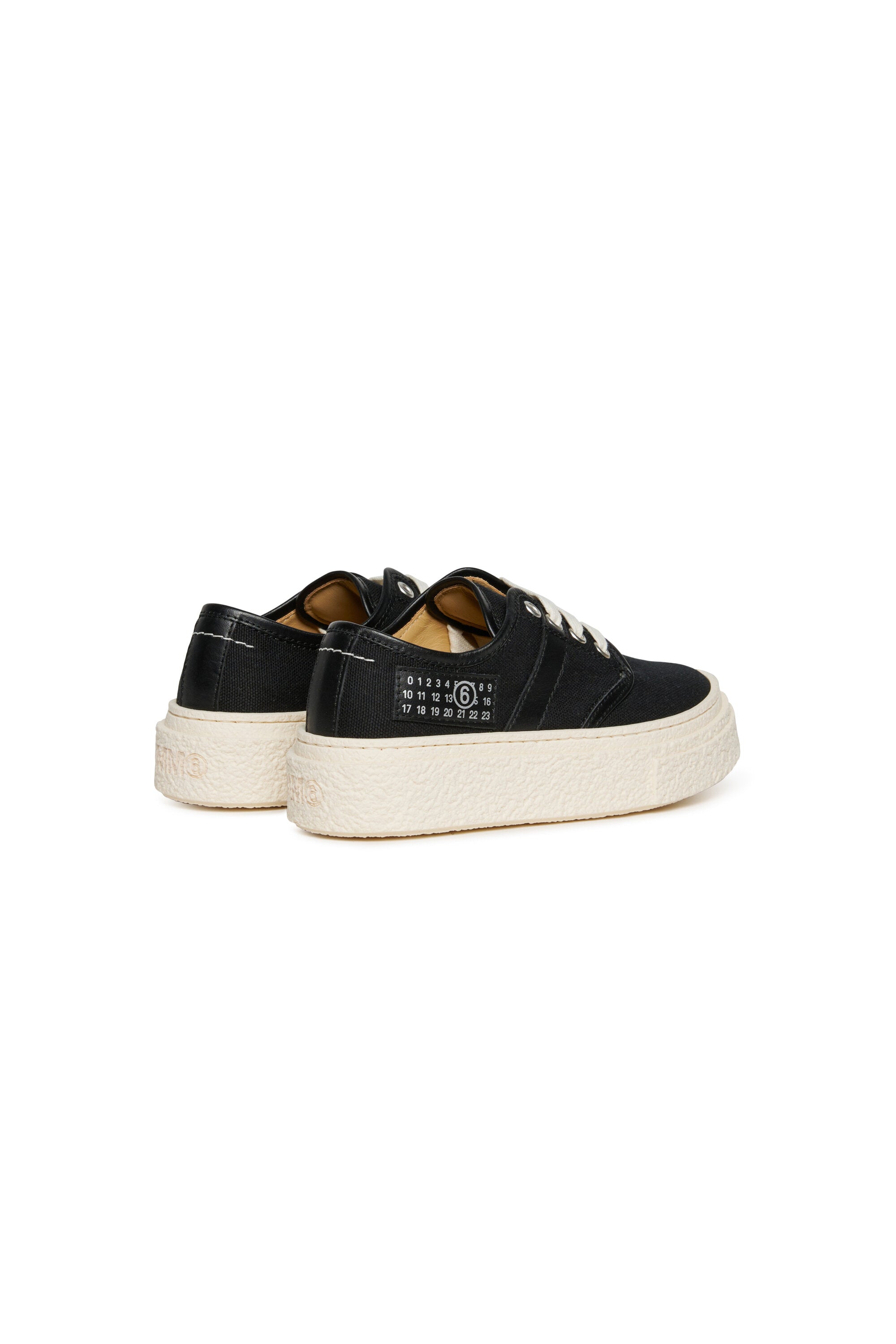 Canvas low trainers with Numeric logo