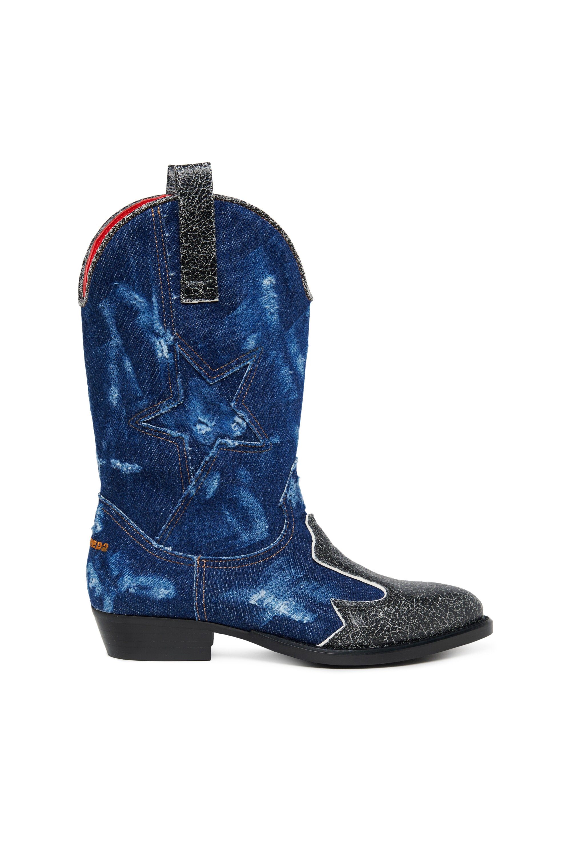 Super Star denim Texan boots