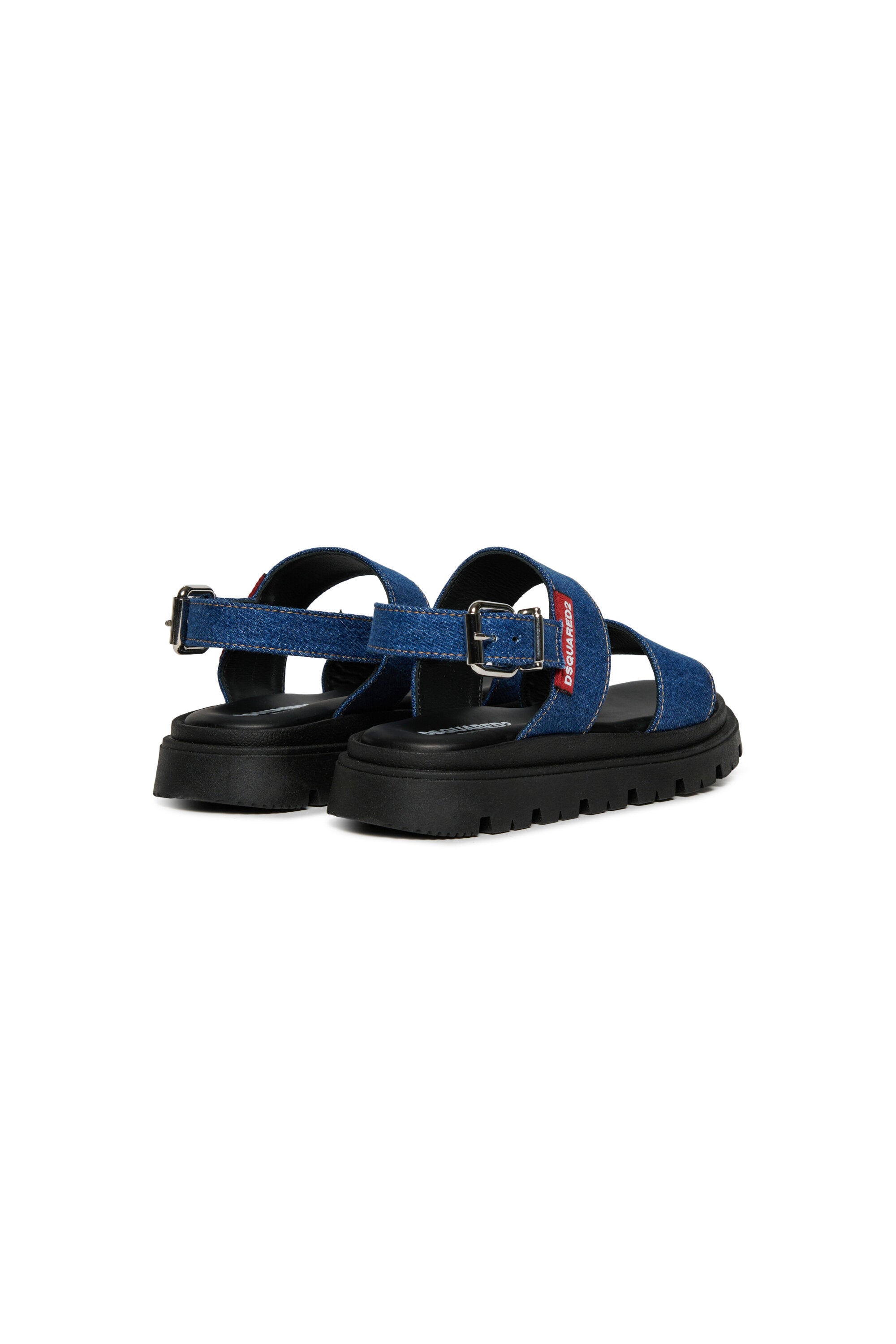 Sandalias denim con plataforma
