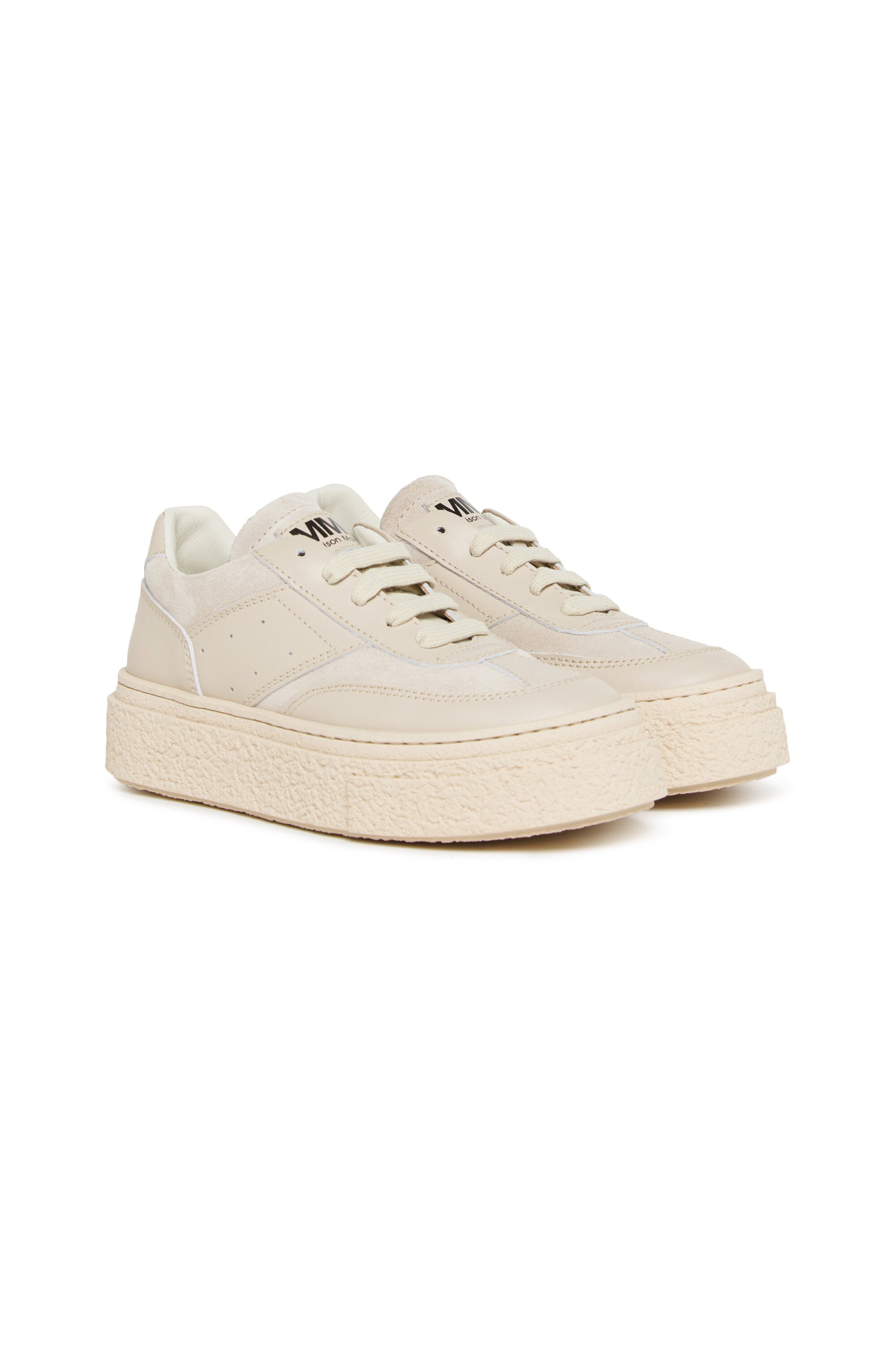 Gambetta leather low top trainers