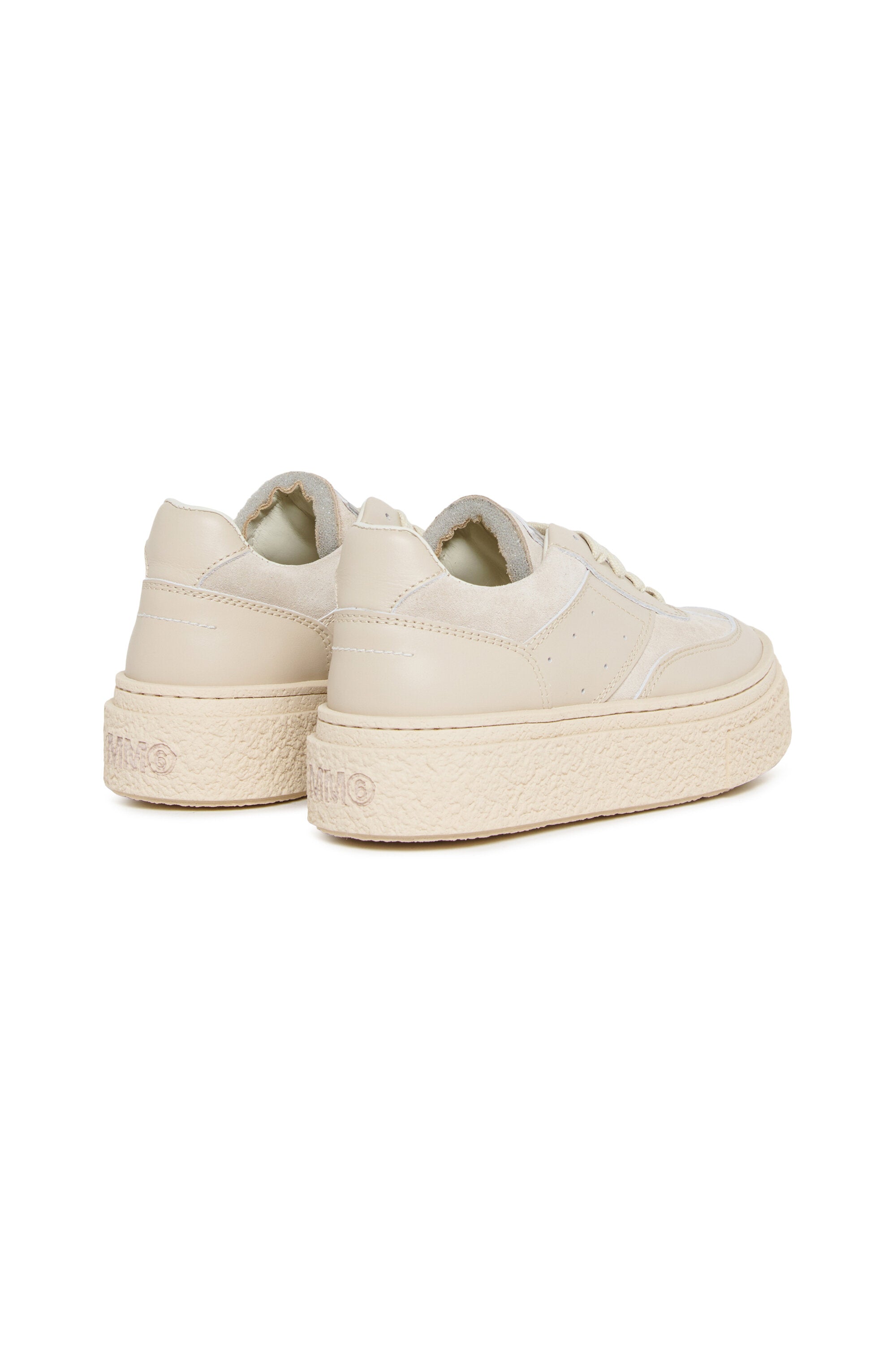Gambetta leather low top trainers