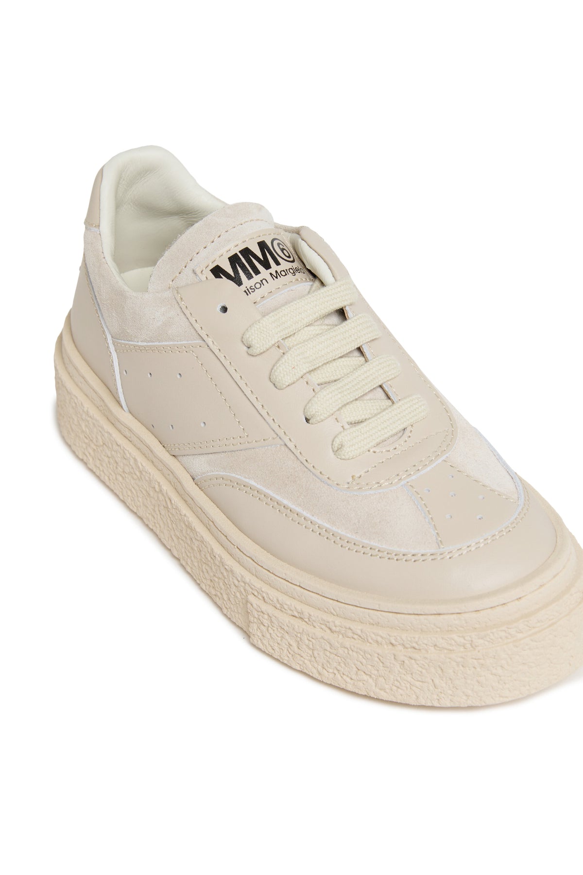 Gambetta leather low top trainers
