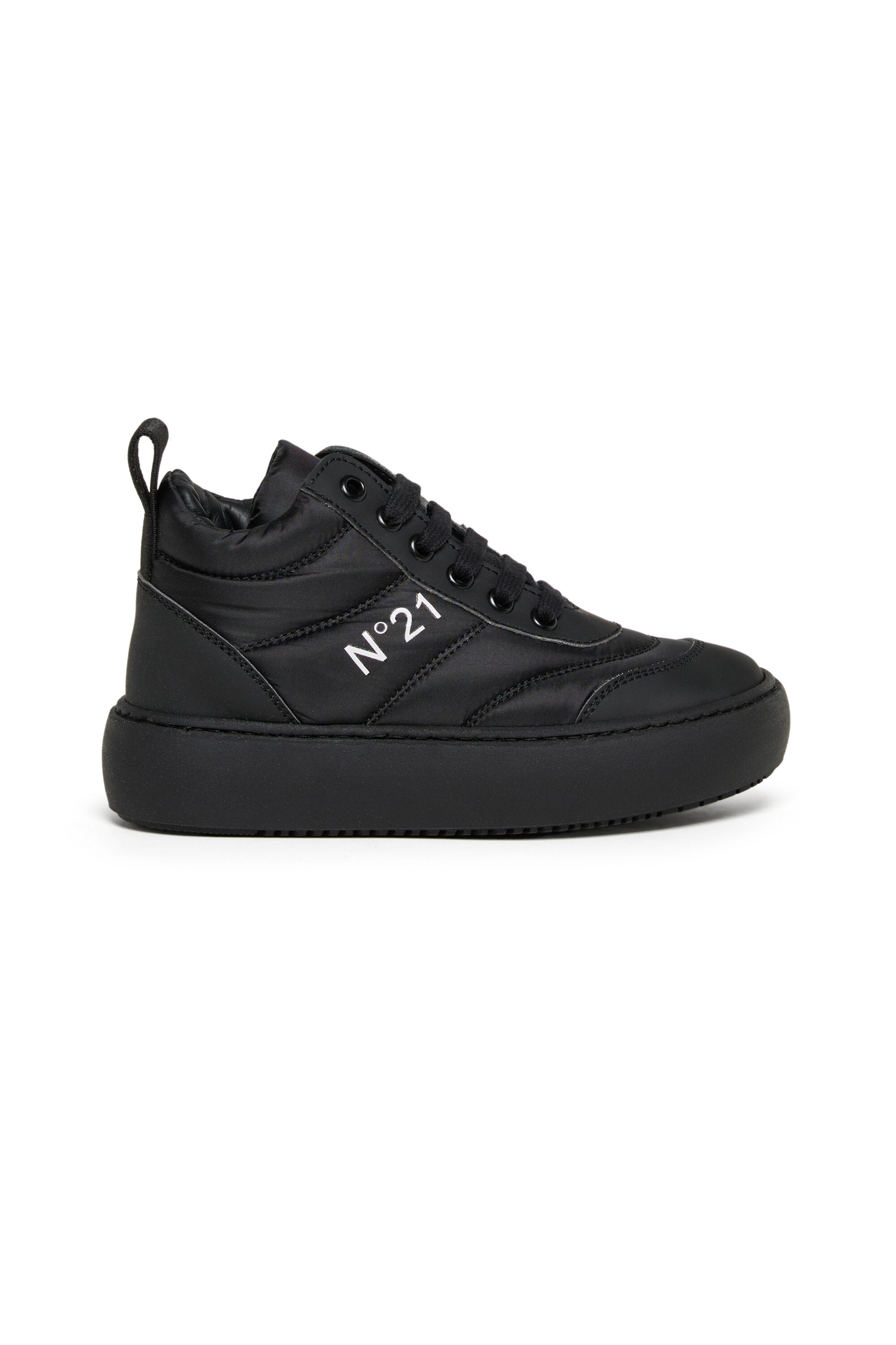 Zapatillas de media caña acolchadas con logotipo