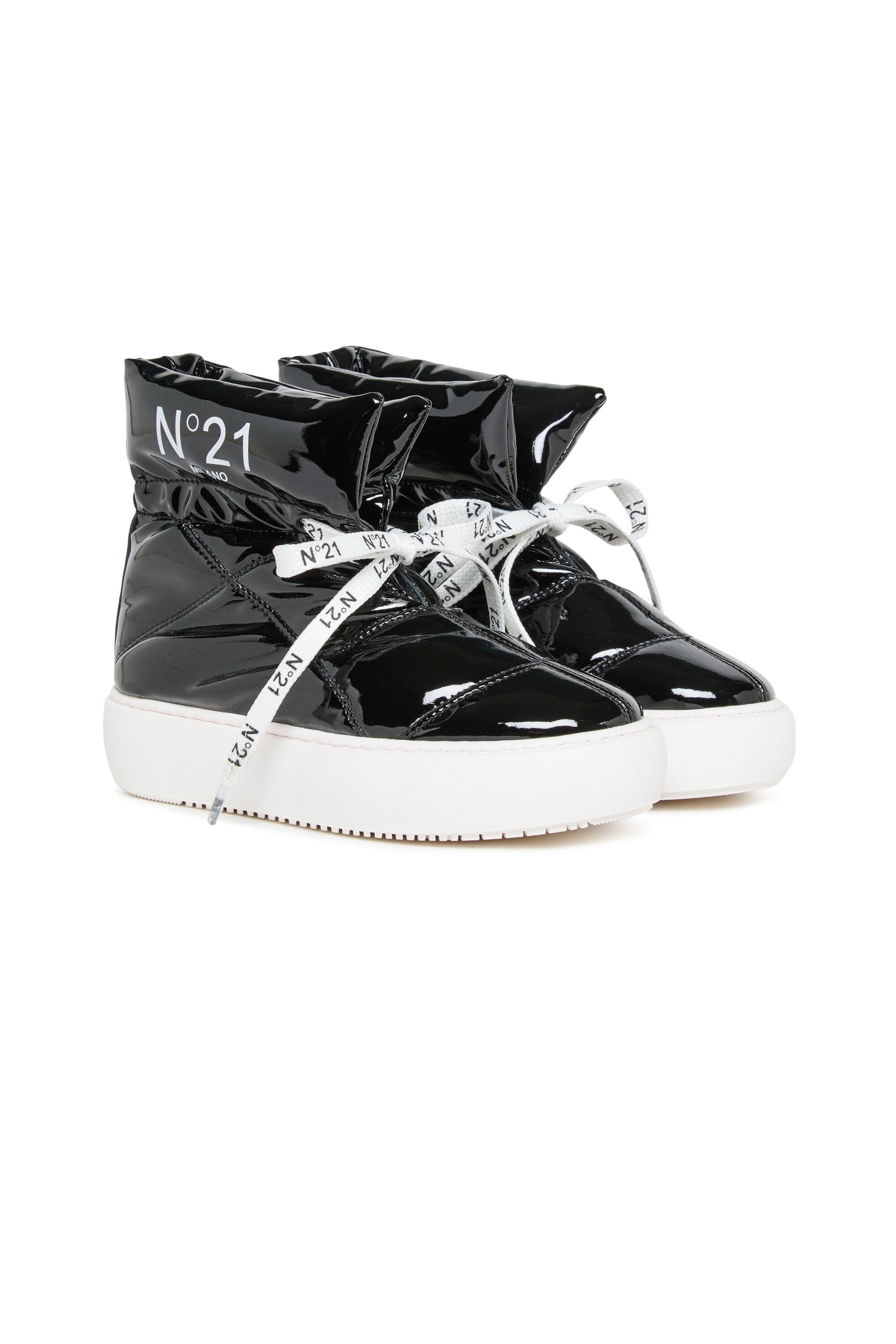 Botas de nieve acolchadas con logotipo