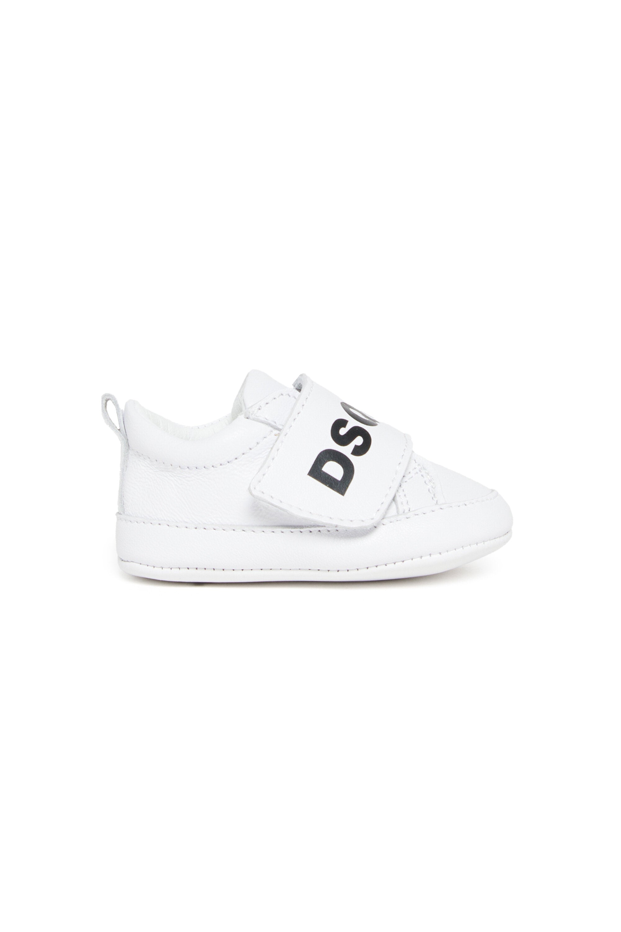 Zapatillas bajas de piel con correa