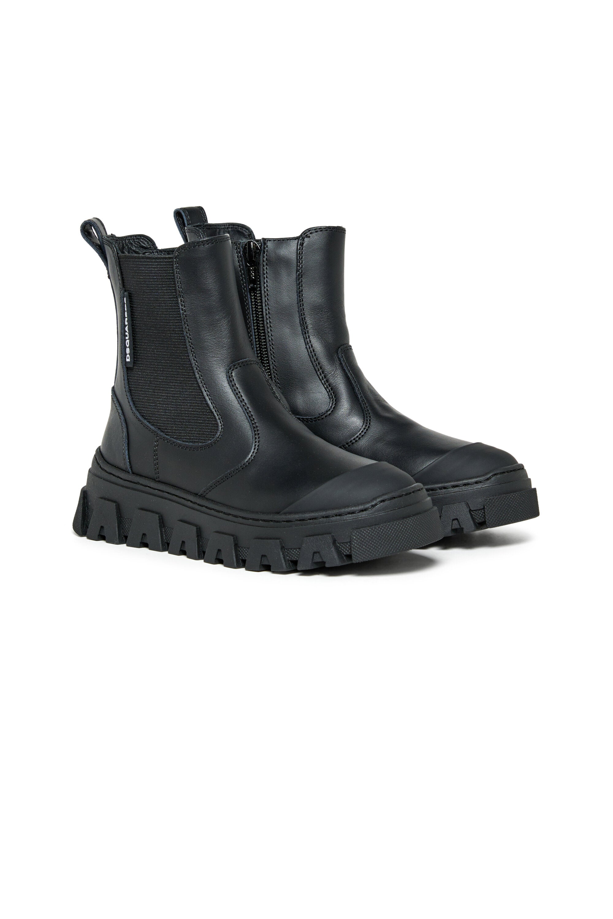 Chelsea boots with side elastic