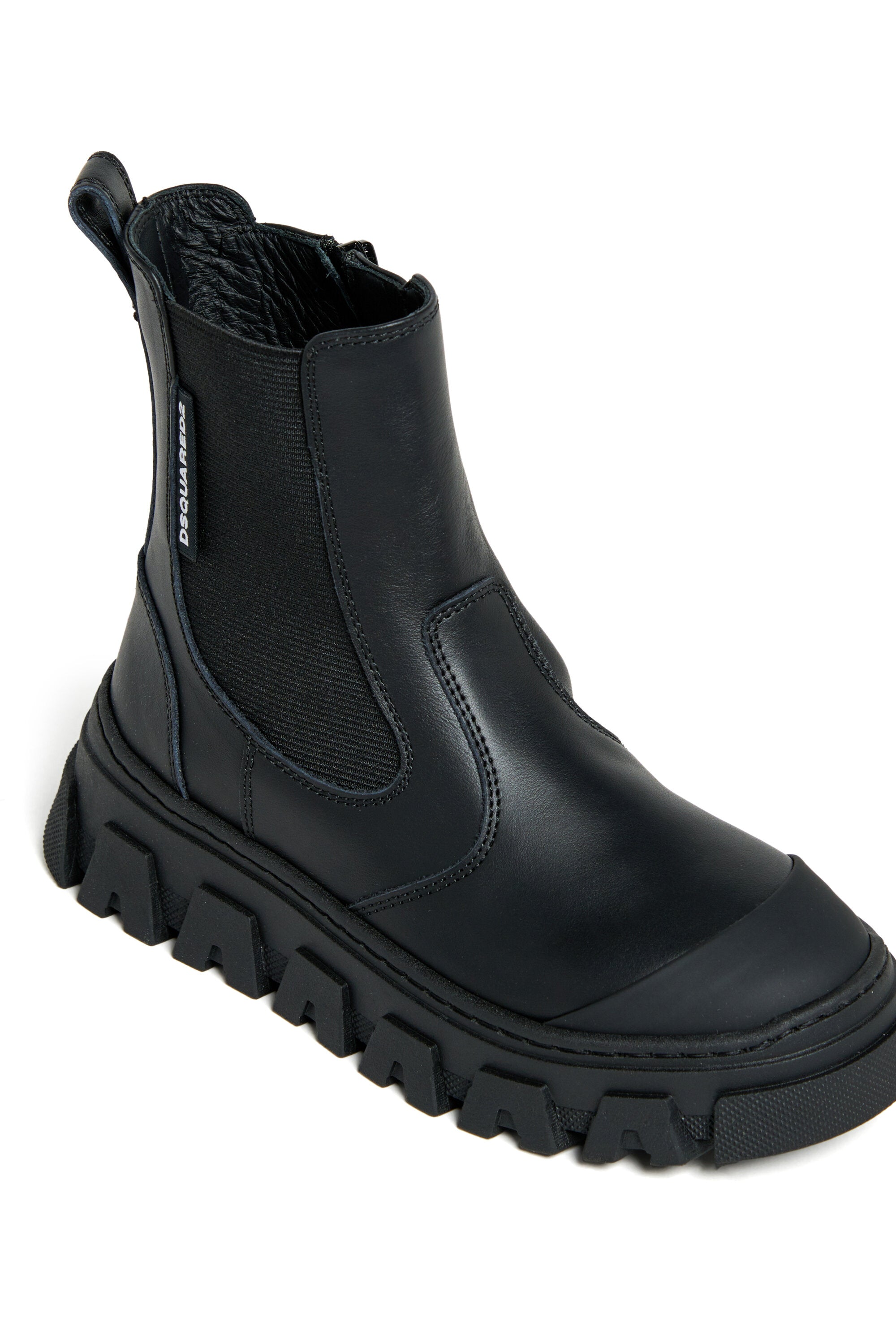 Chelsea boots with side elastic