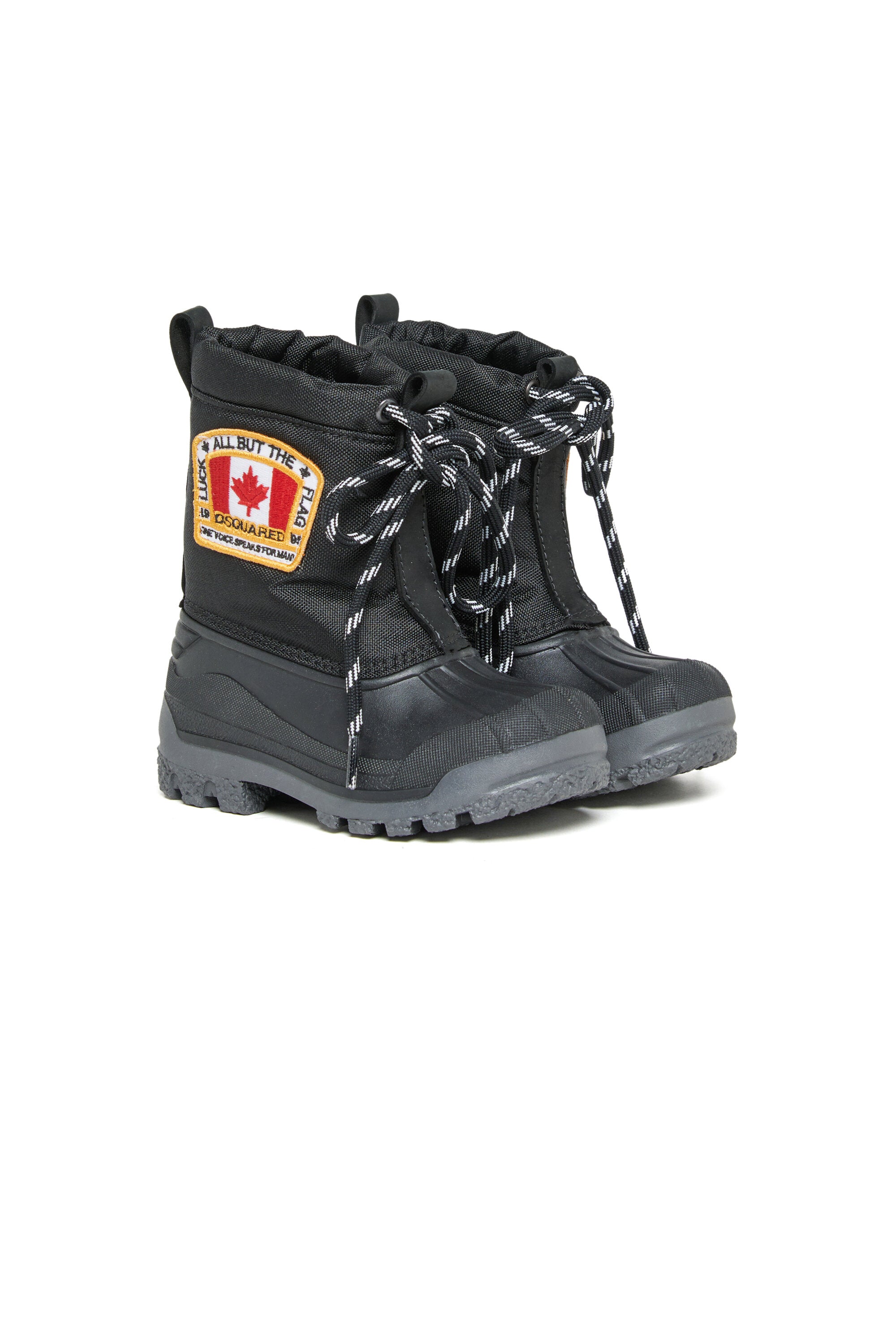 Botas de nieve con parche canadiense