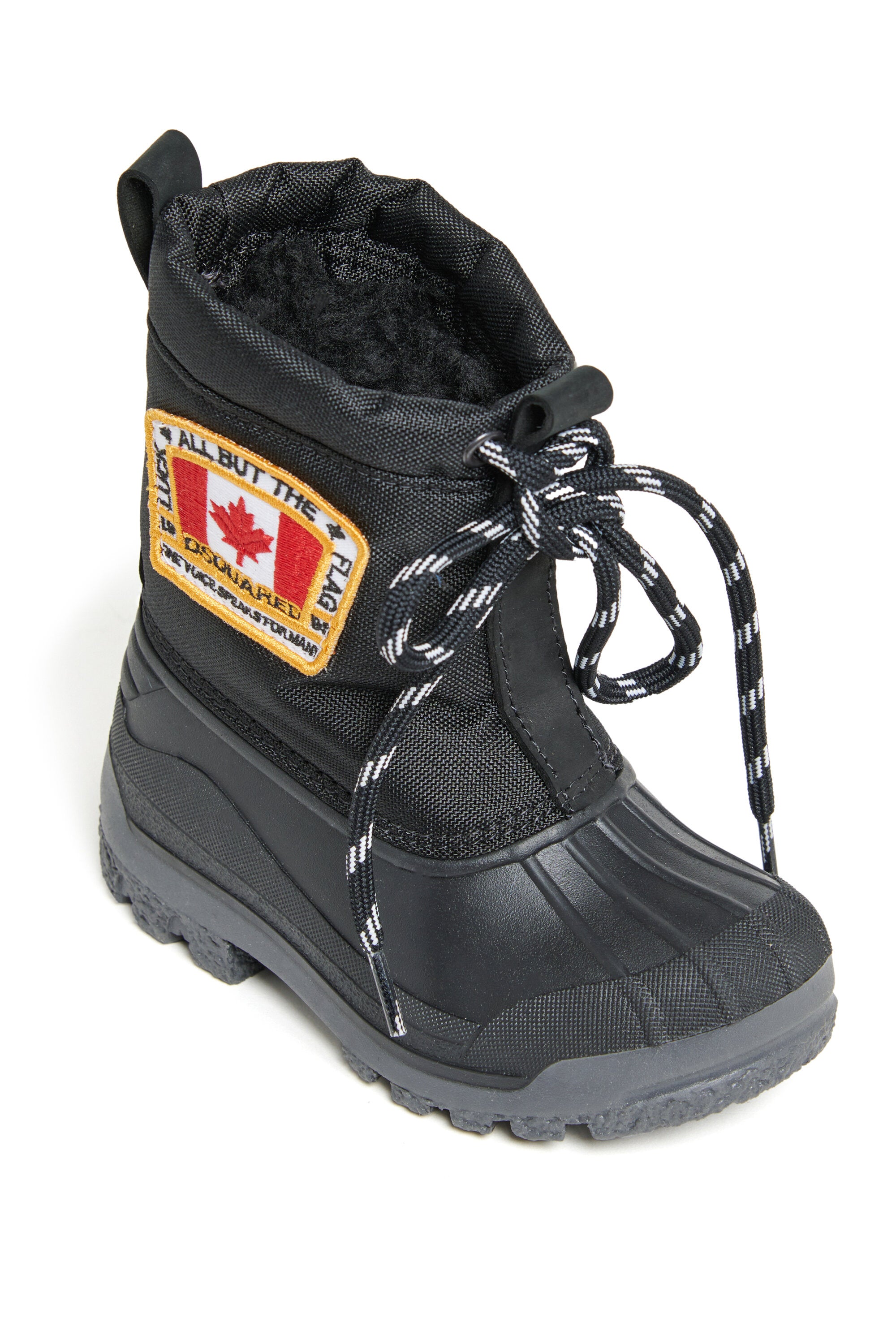 Botas de nieve con parche canadiense
