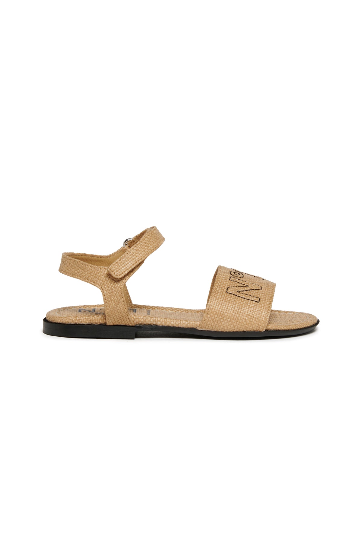 Sandals with logo