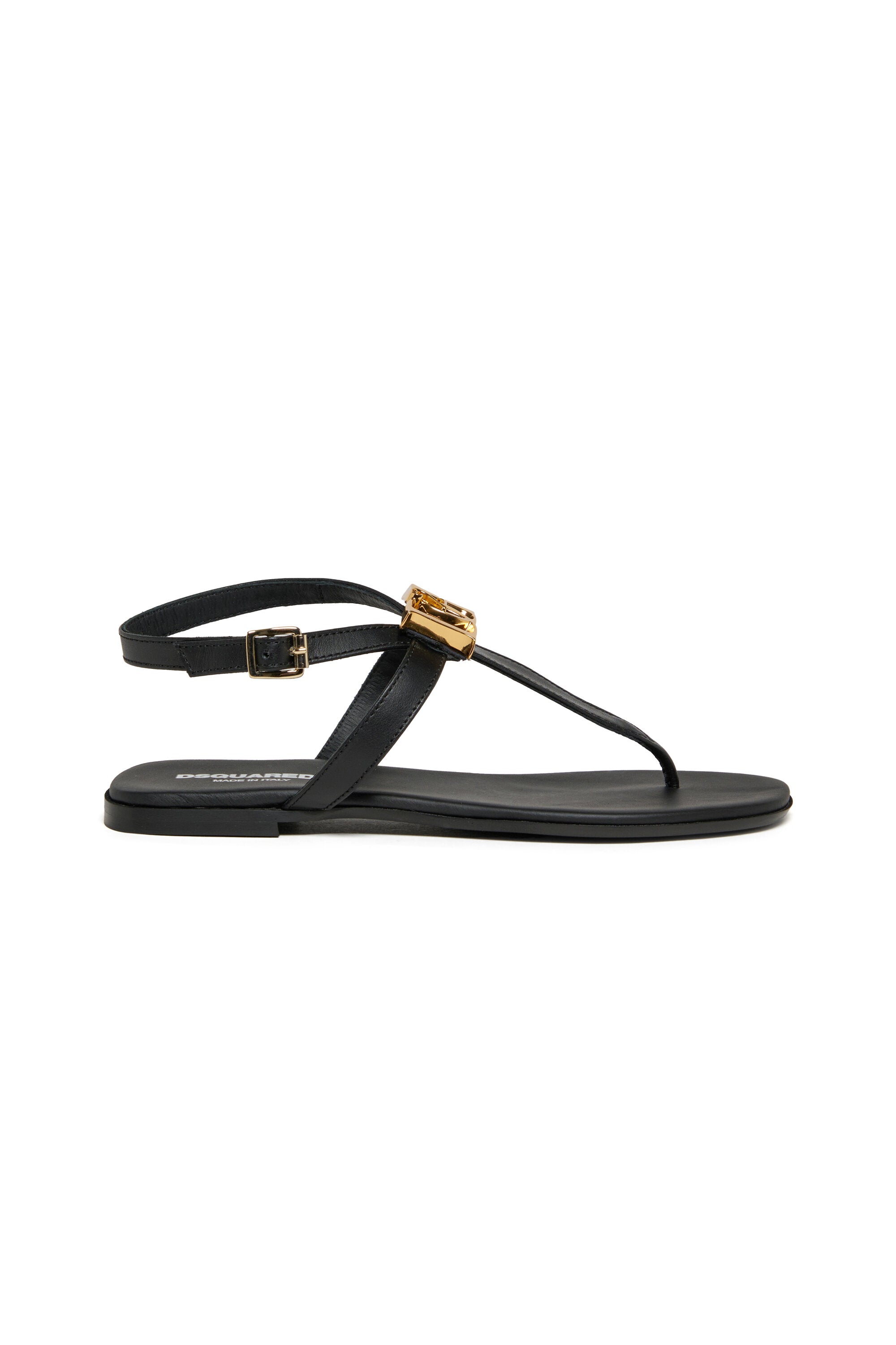 Sandals with logo