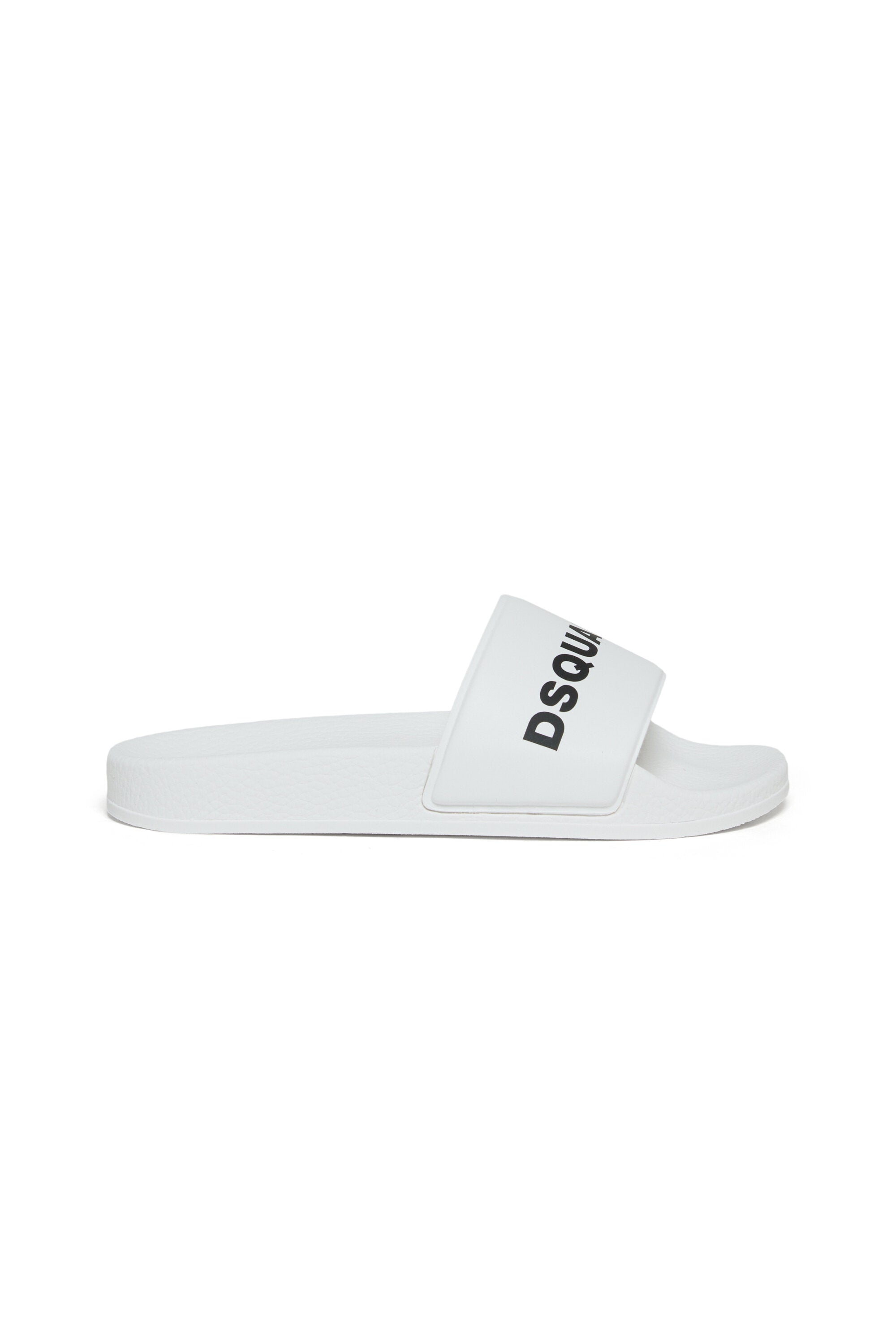 Chanclas tipo slide con logo