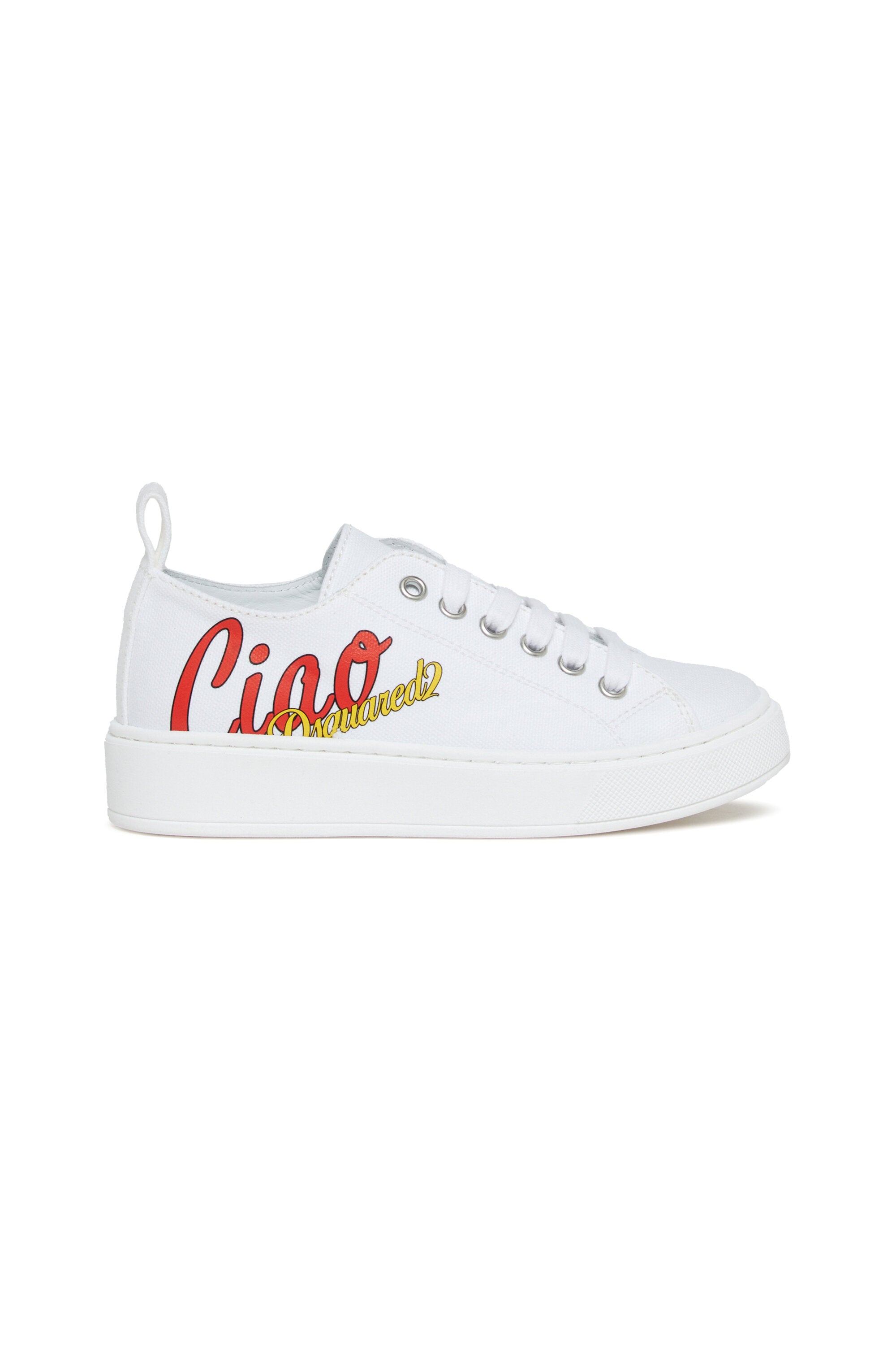 Zapatillas con detalle gráfico "Ciao"