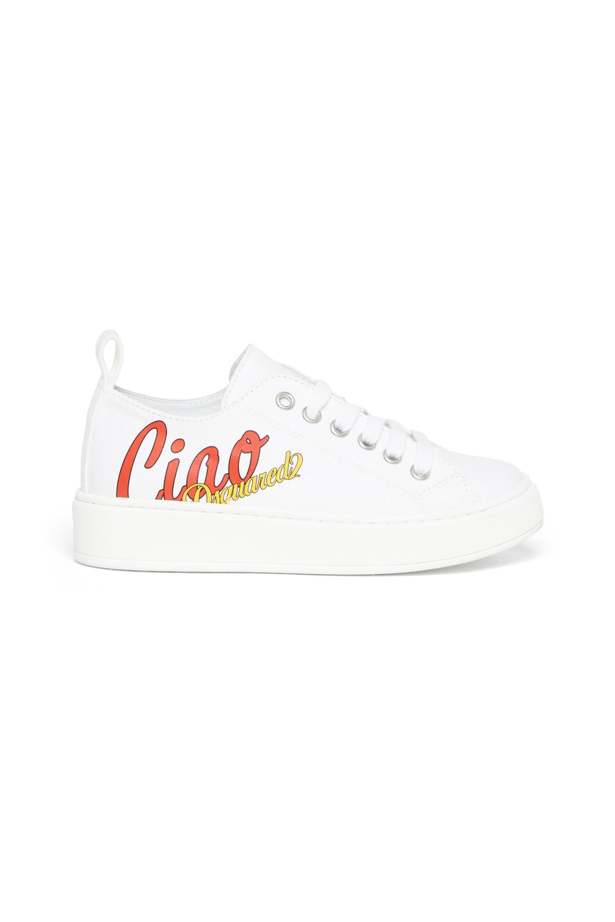 Zapatillas con detalle gráfico "Ciao"