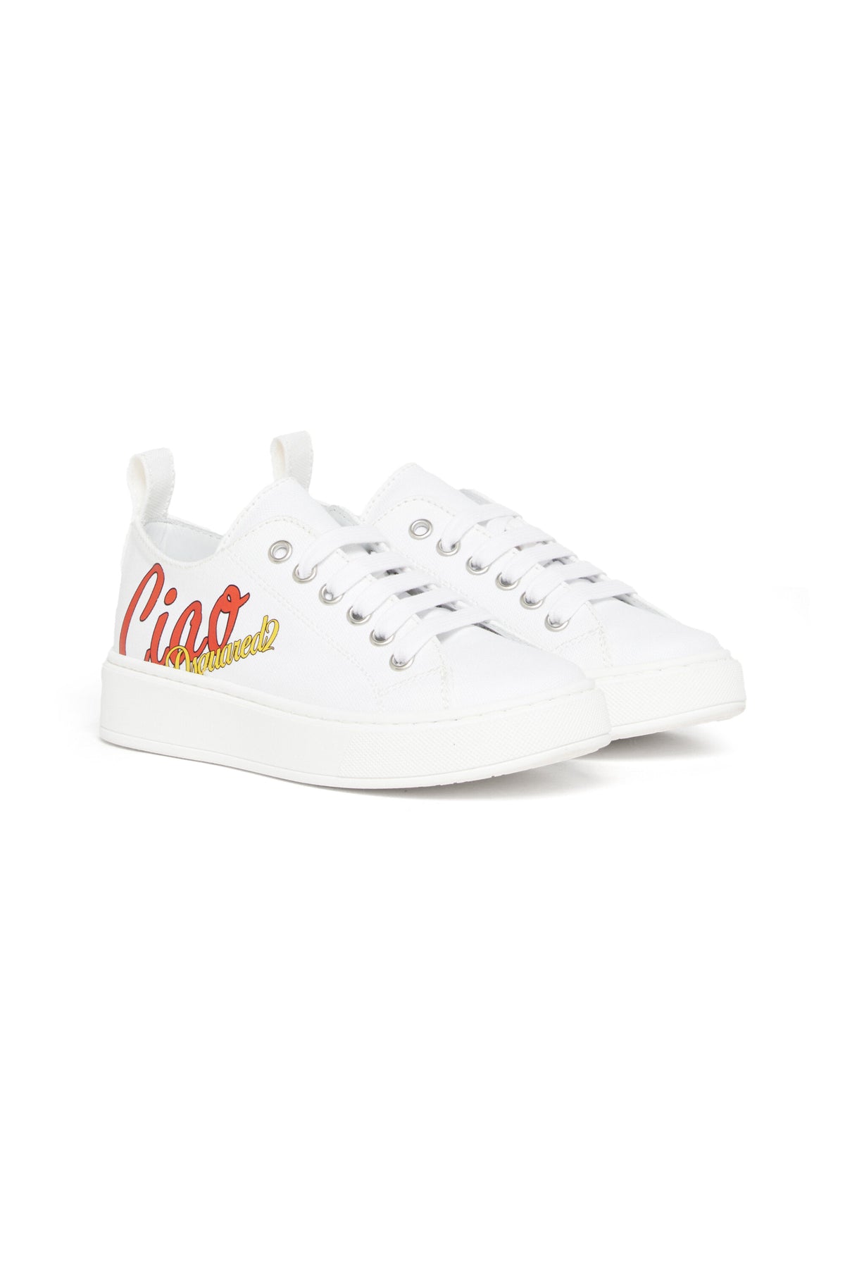 Zapatillas con detalle gráfico "Ciao"