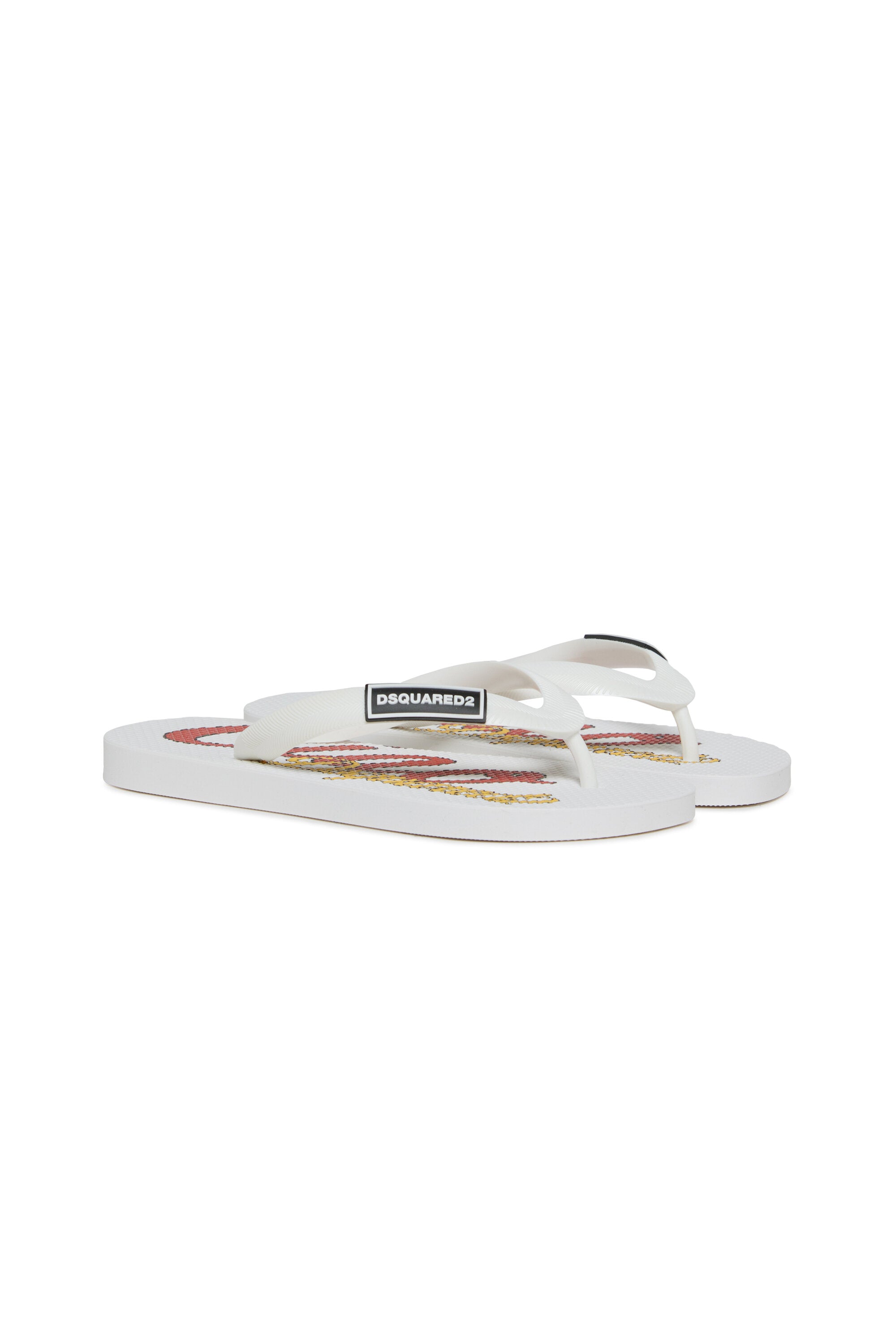 Flip-flops with logo