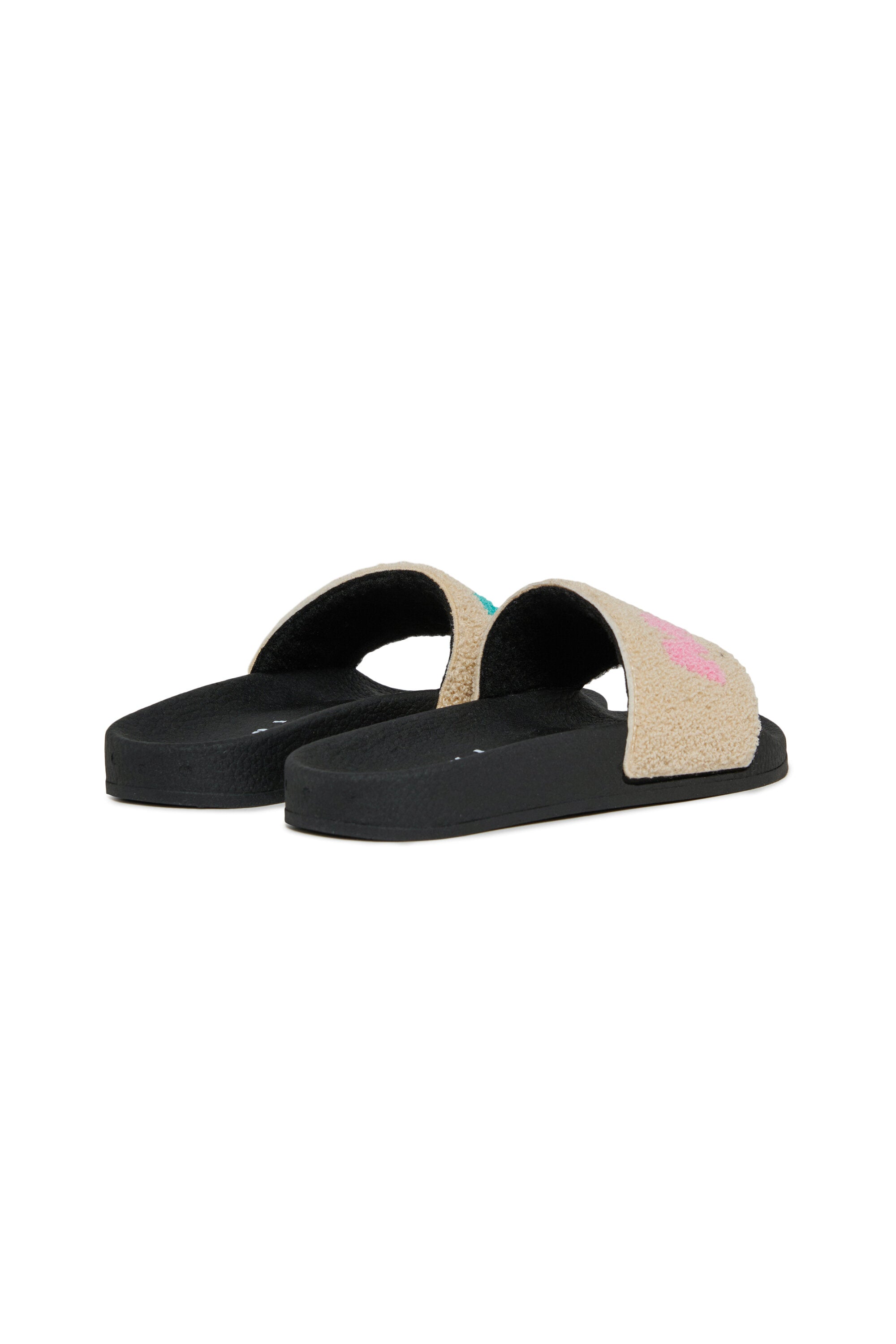 Sandalias tipo slide con logo