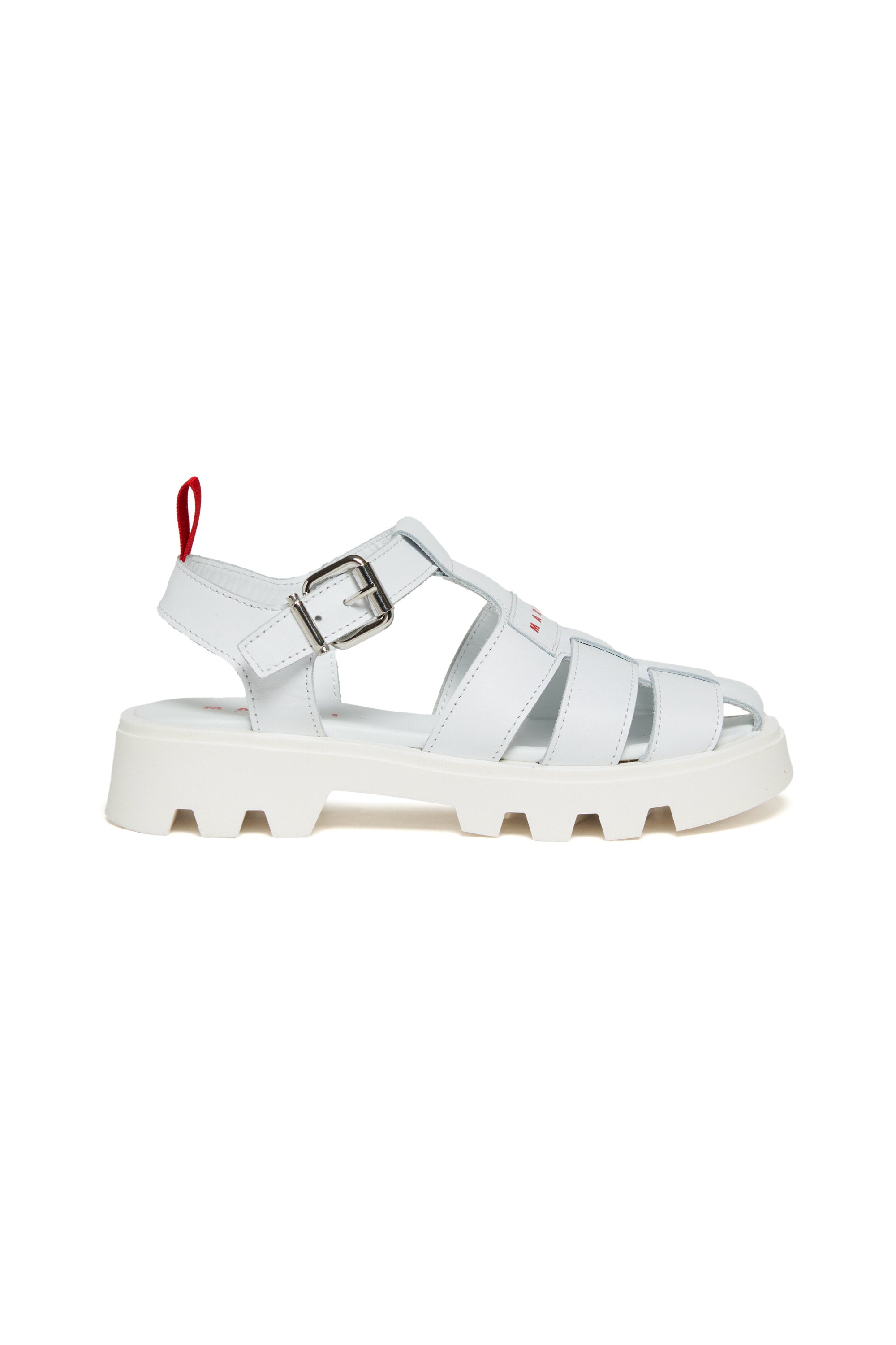 Sandalias fisherman con logo
