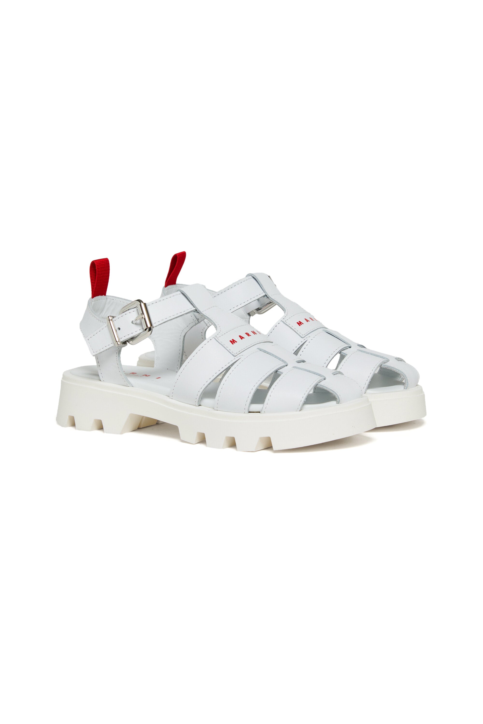Sandalias fisherman con logo