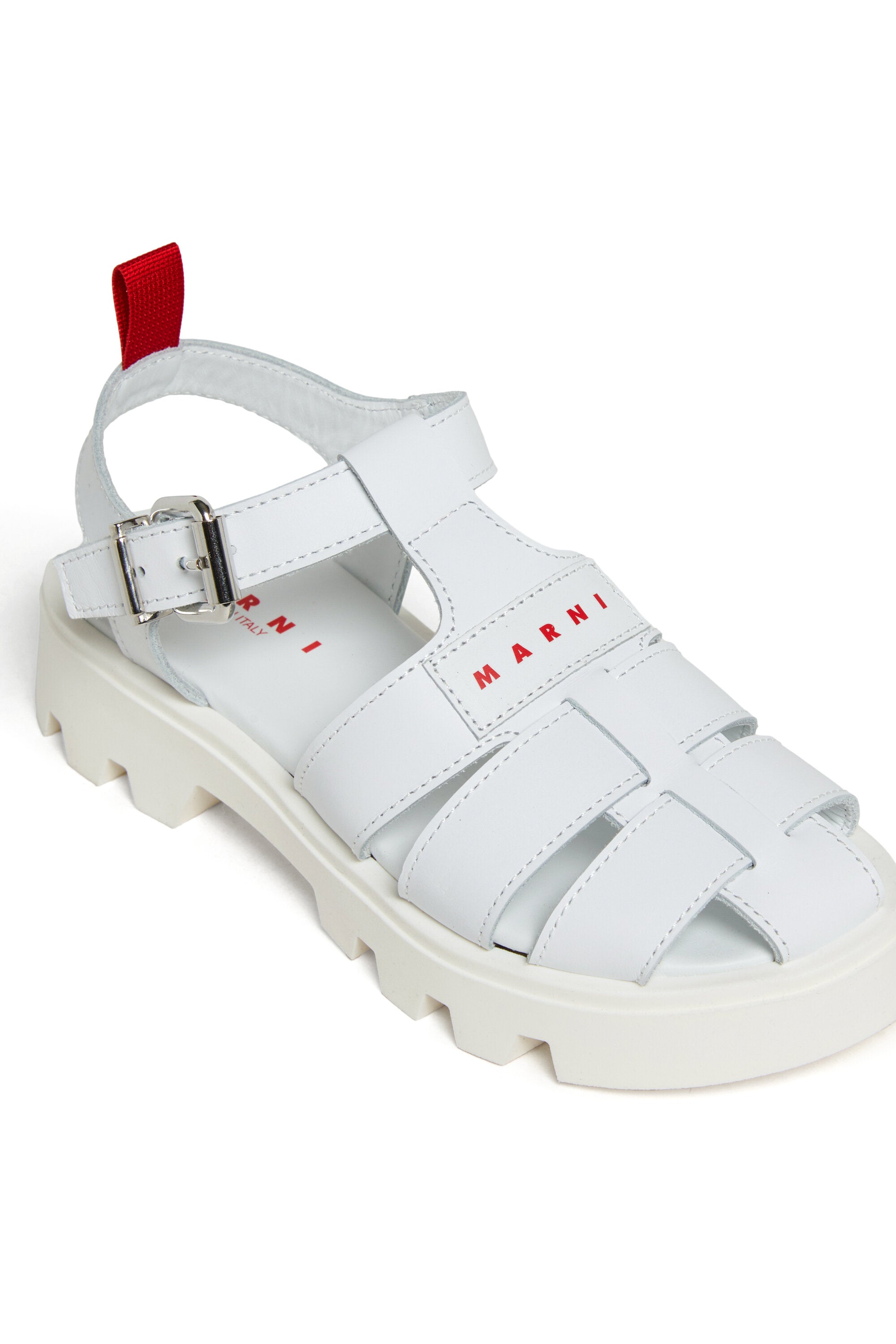 Sandalias fisherman con logo